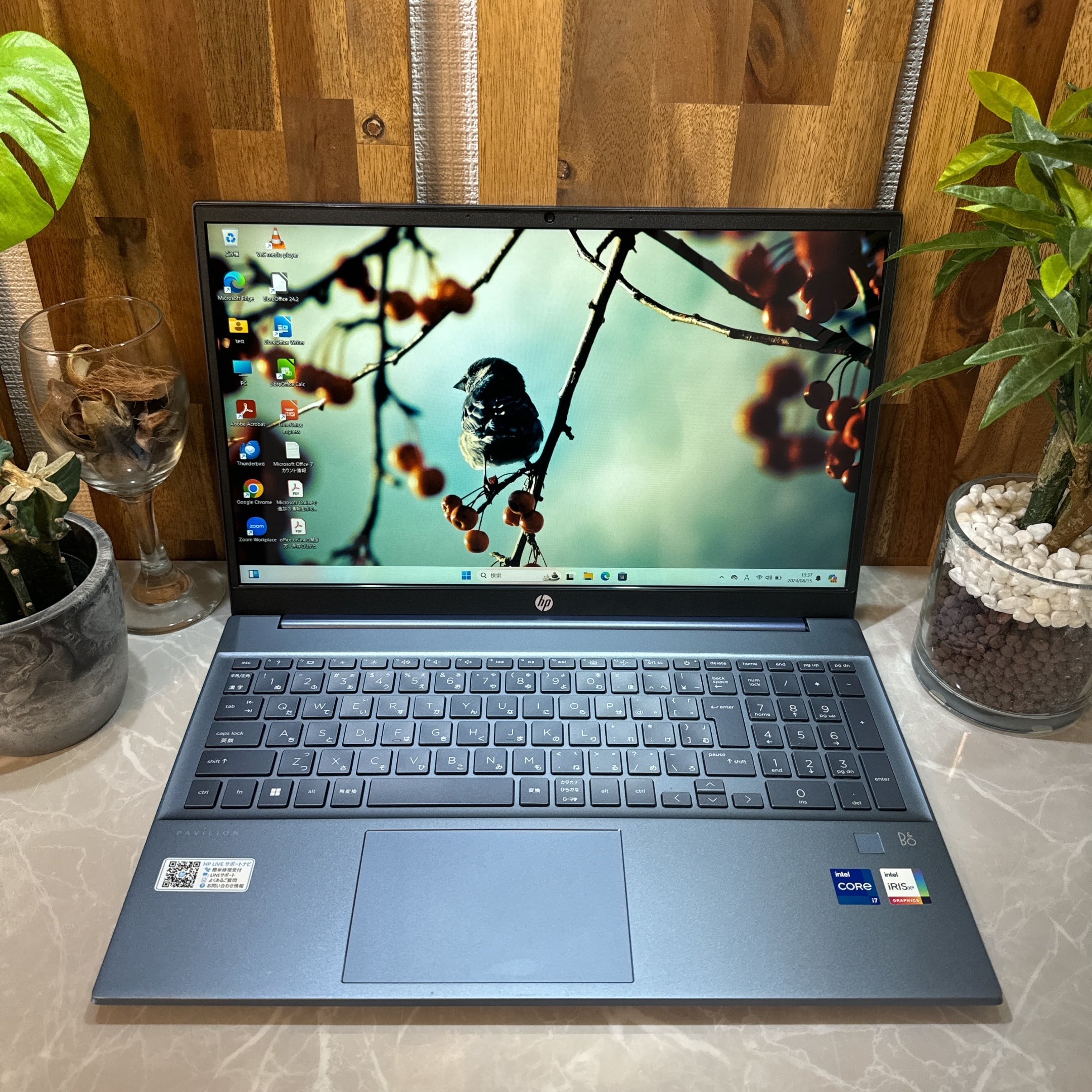 2023年式 HP Pavilion Laptop15 第13世代Core i7/メモリ16GB/SSD 512GB