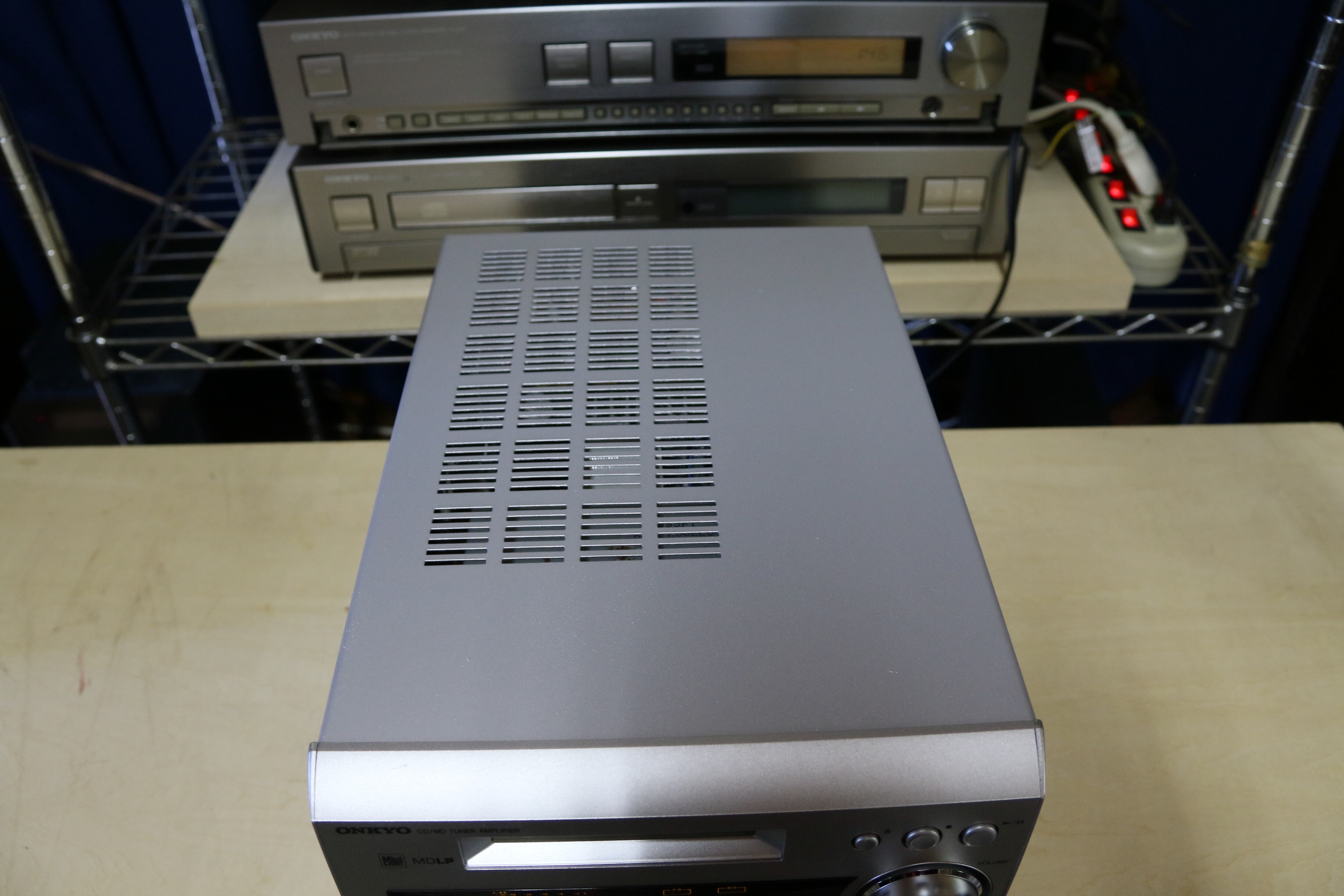 ミニコンポの基準機！】ONKYO FR-7GX ＆D-S7GX MD/CD/ﾁｭｰﾅ/ｱﾝﾌﾟ/ｽﾋﾟｰｶ