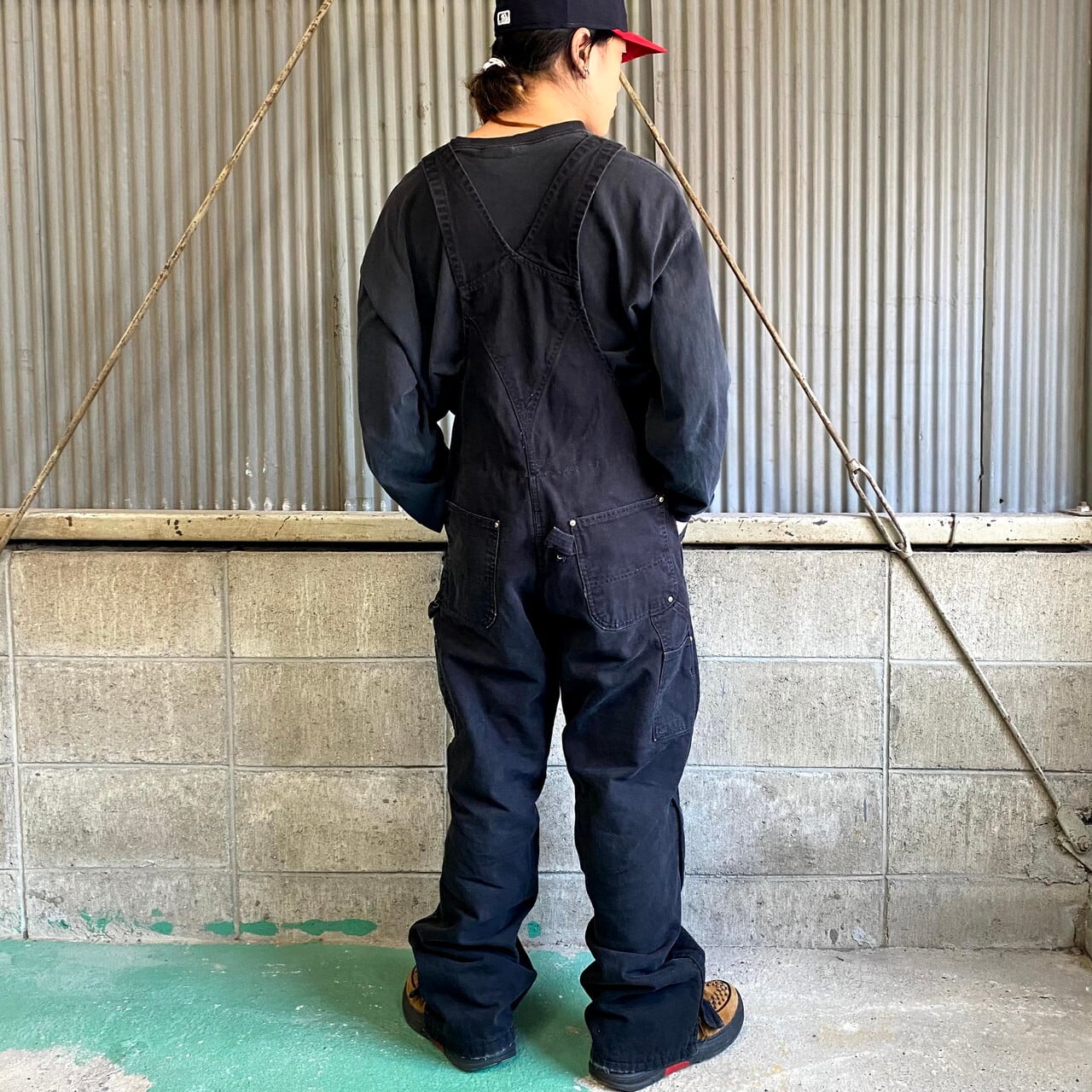 90年代 USA製 Carhartt カーハート ダック地 オーバーオール