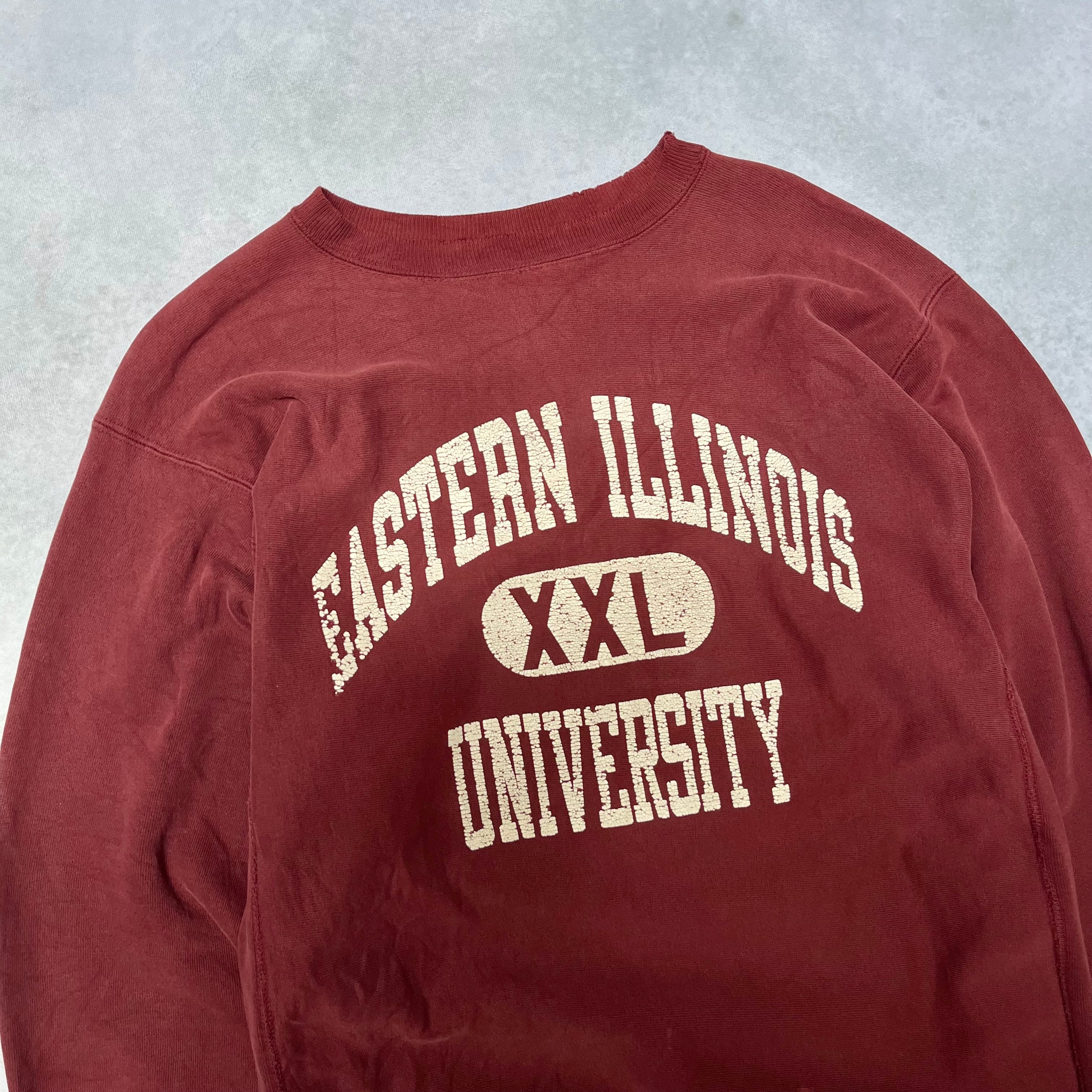 90's USA製 チャンピオン リバースウィーブ 3段プリント XL | 古着屋DIGDIG