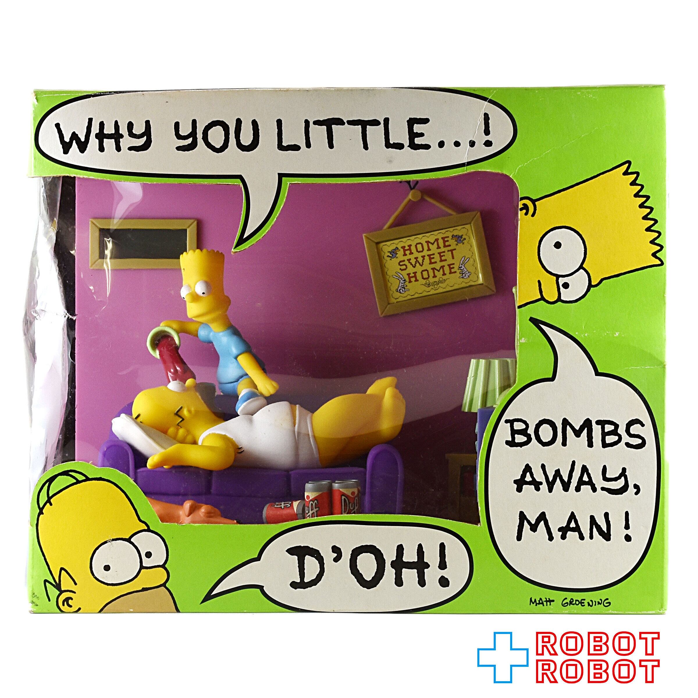 WESCO シンプソンズ ホーマー & バート トーキングラジオ アラーム