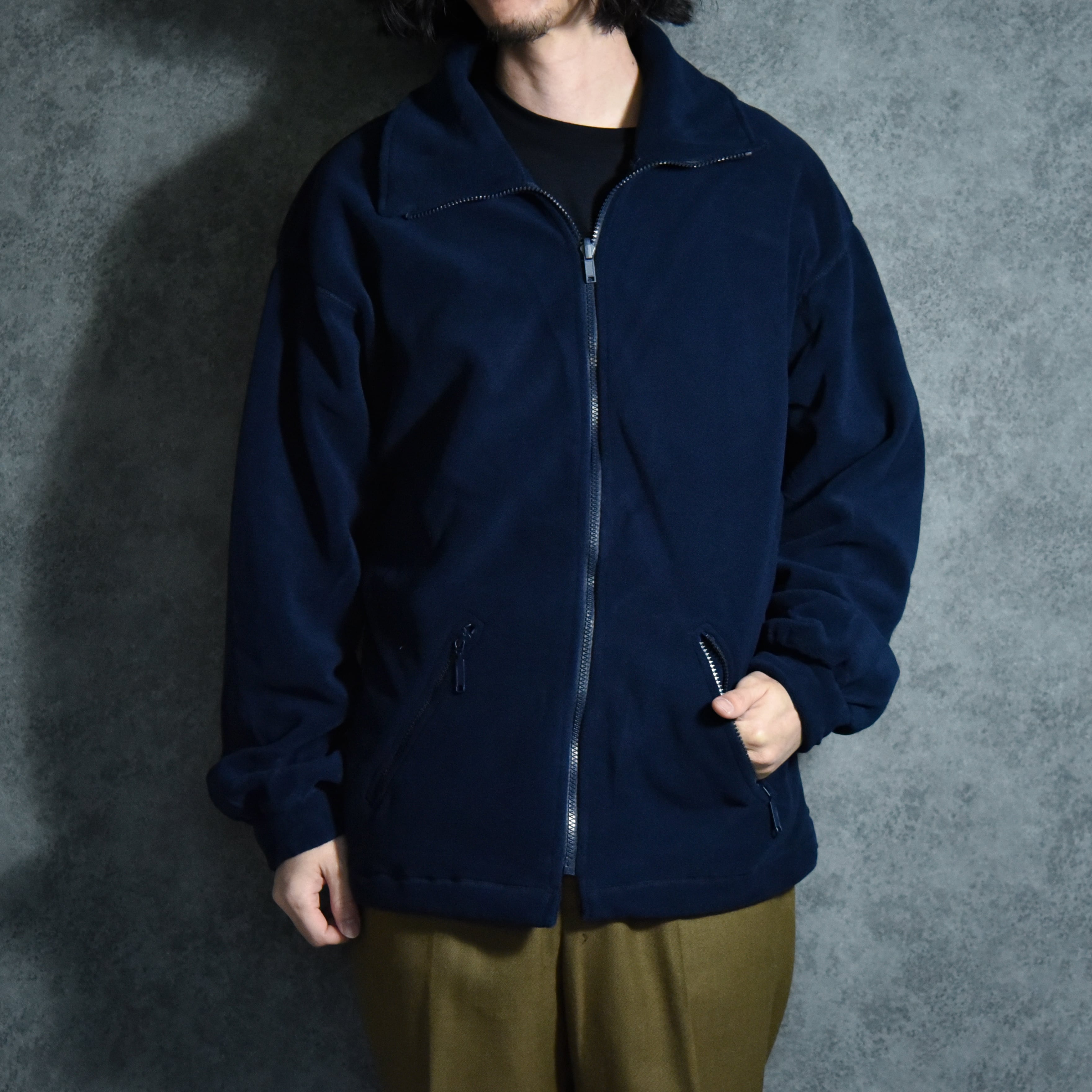 DEAD STOCK】French Army Nylon Jacket & Fleece Liner Jacket