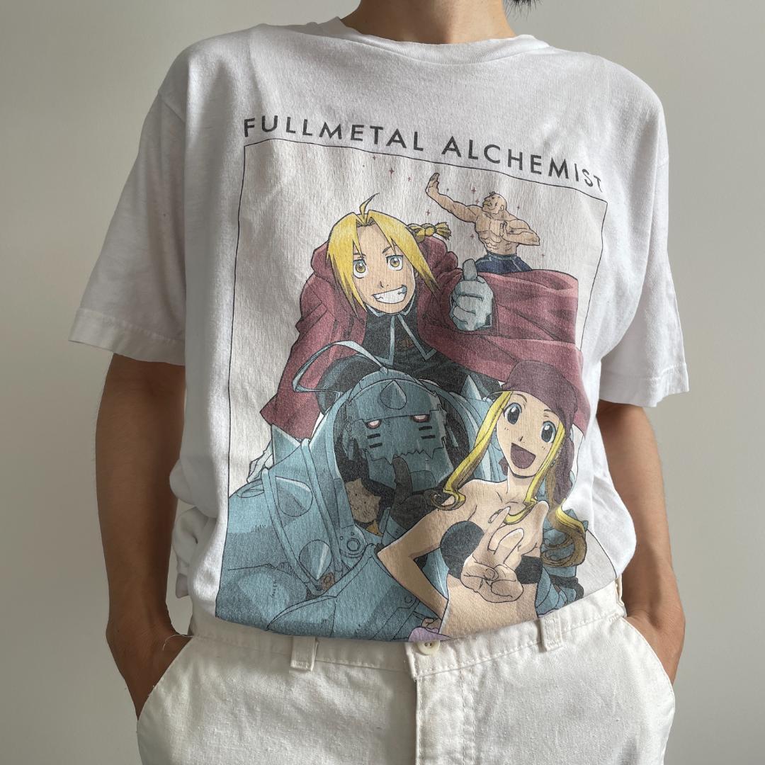 GF257 00s Tシャツ 鋼の錬金術師 アニメ 漫画 エルリック兄弟 M