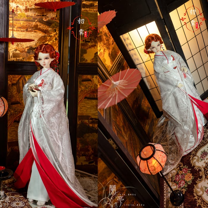 ドール用衣装 着物 花嫁 SD/SD10/MSDサイズ人形用/LTJM | BTGARDEN