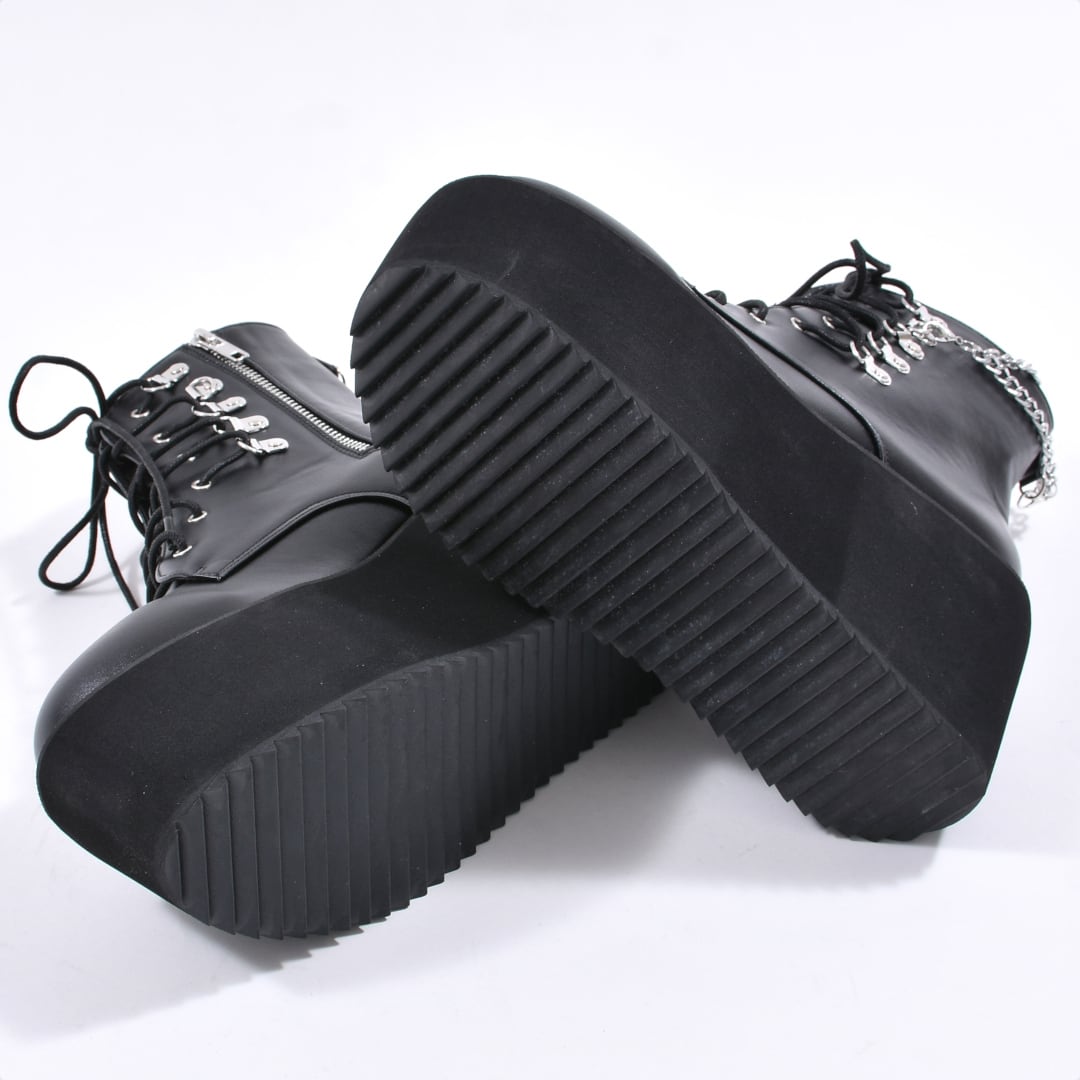 チェーンコード厚底ブーツ(メンズ) | VOLCAN&APHRODITE