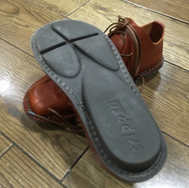 trippen トリッペン TYLER WAX レースアップシューズ color CUO-SM（赤