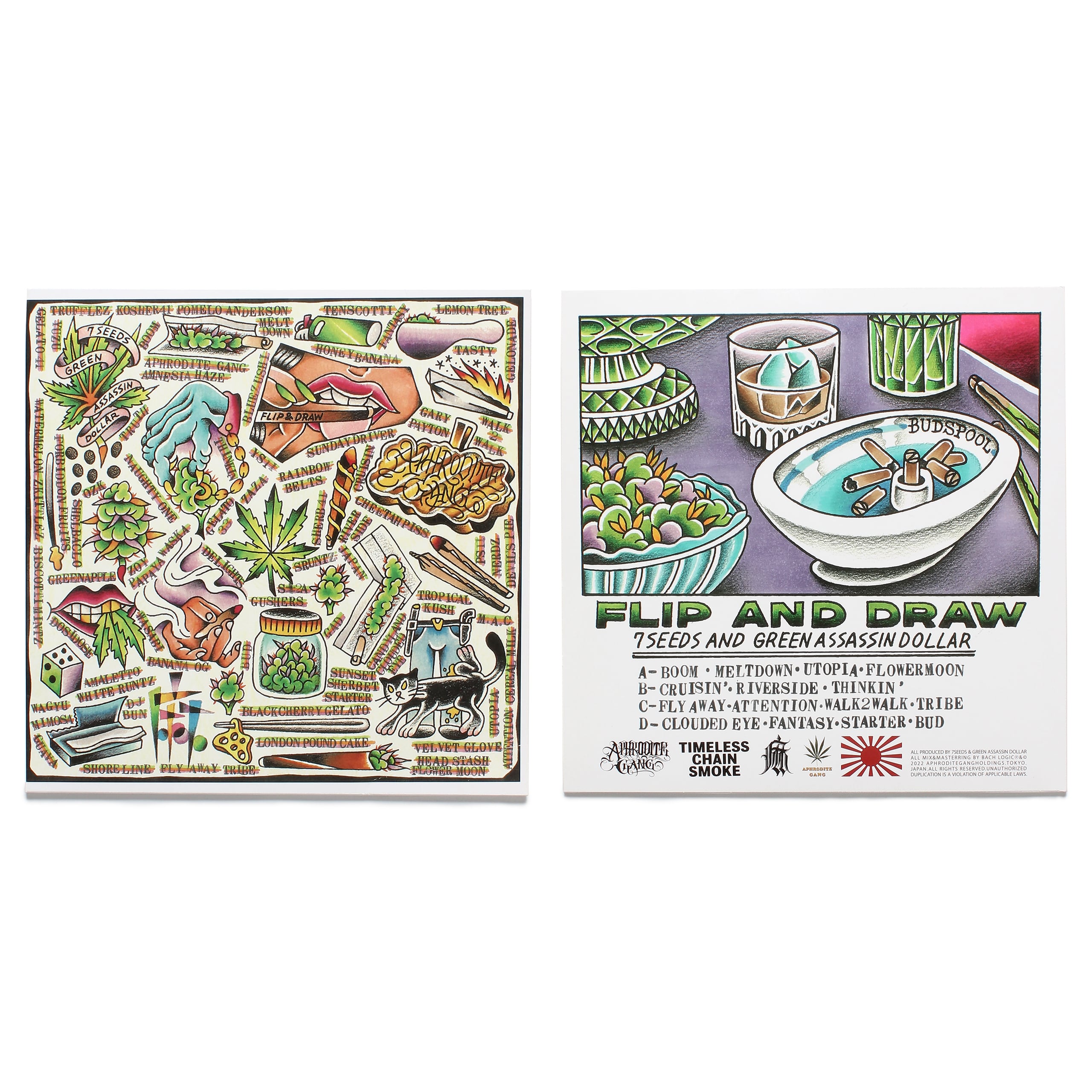 FLIP&DRAW I -2LP- / 7SEEDS&GREEN ASSASSIN DOLLAR | APHRODITEGANG