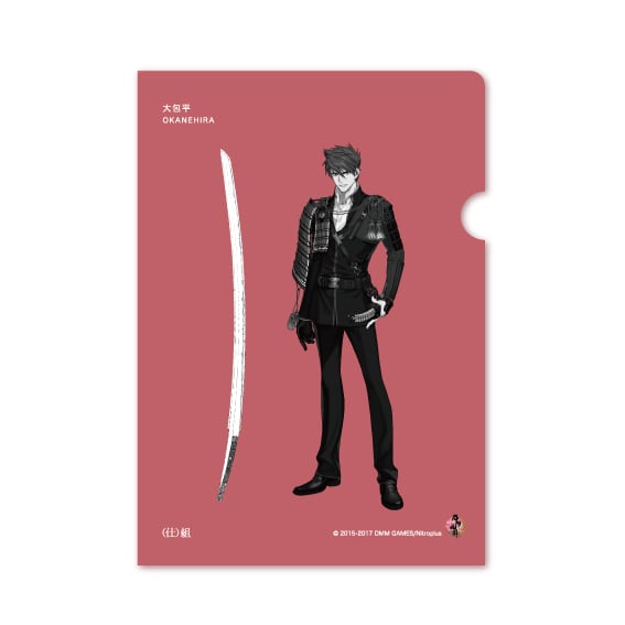 クリアファイル【大般若長光】studio仕組×刀剣乱舞-ONLINE-コラボ