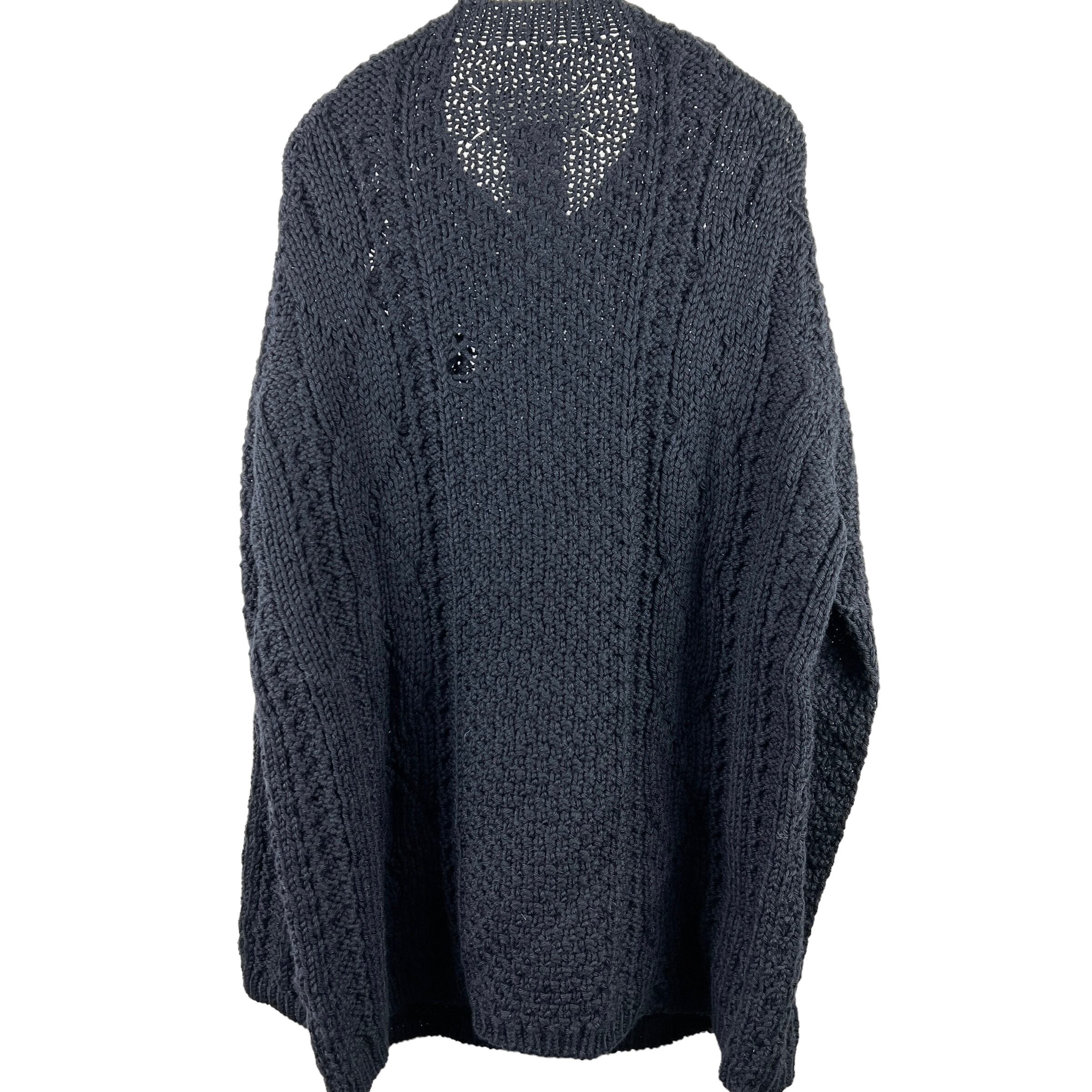 Maison Margiela (メゾン マルジェラ) Weave Longsleeve Knit 21AW