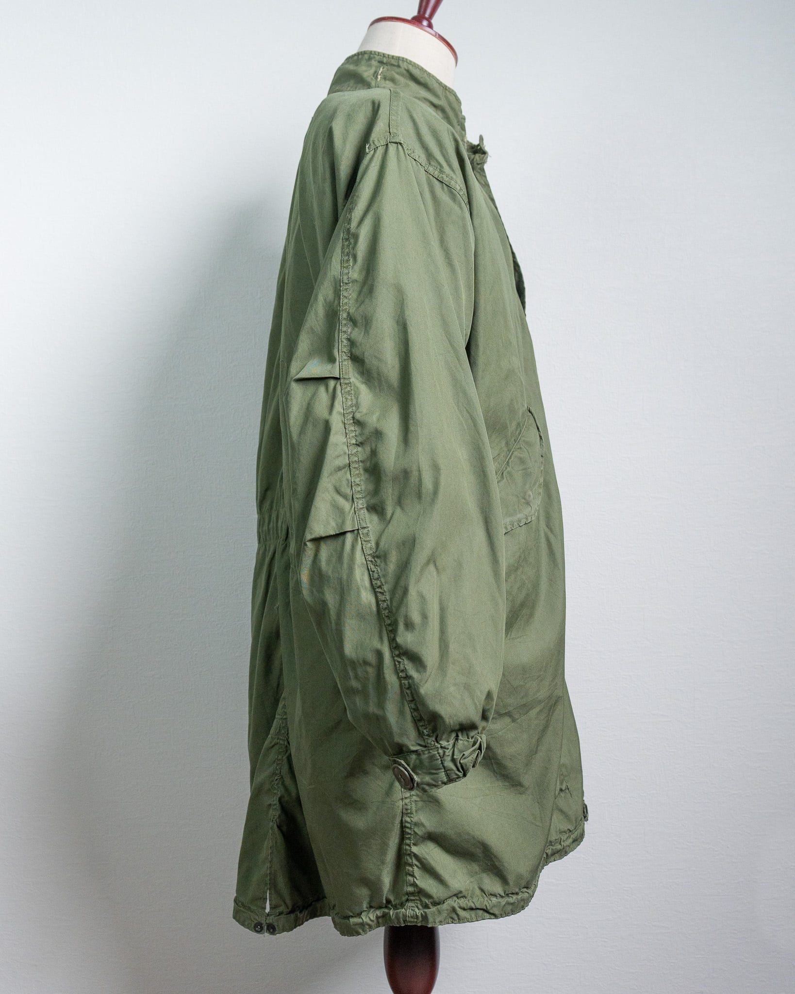 SMALL】Black Zipper U.S.Army M-65 Field Parka Full Set アメリカ軍