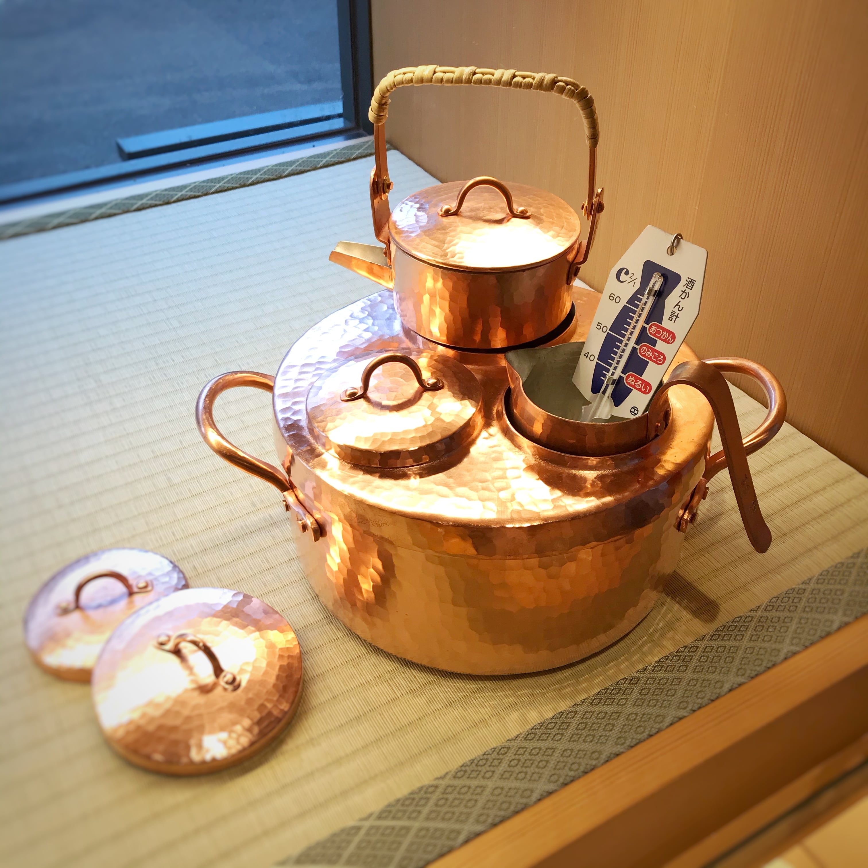 蓋付ちろり】手打ち銅製 | YAGI HOUCHOUTEN