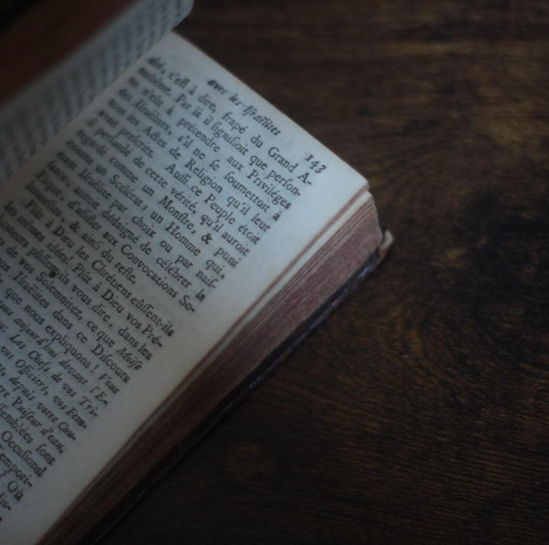 1700年頃の貴重な革装丁の洋書 古書 アンティーク ヴィンテージ