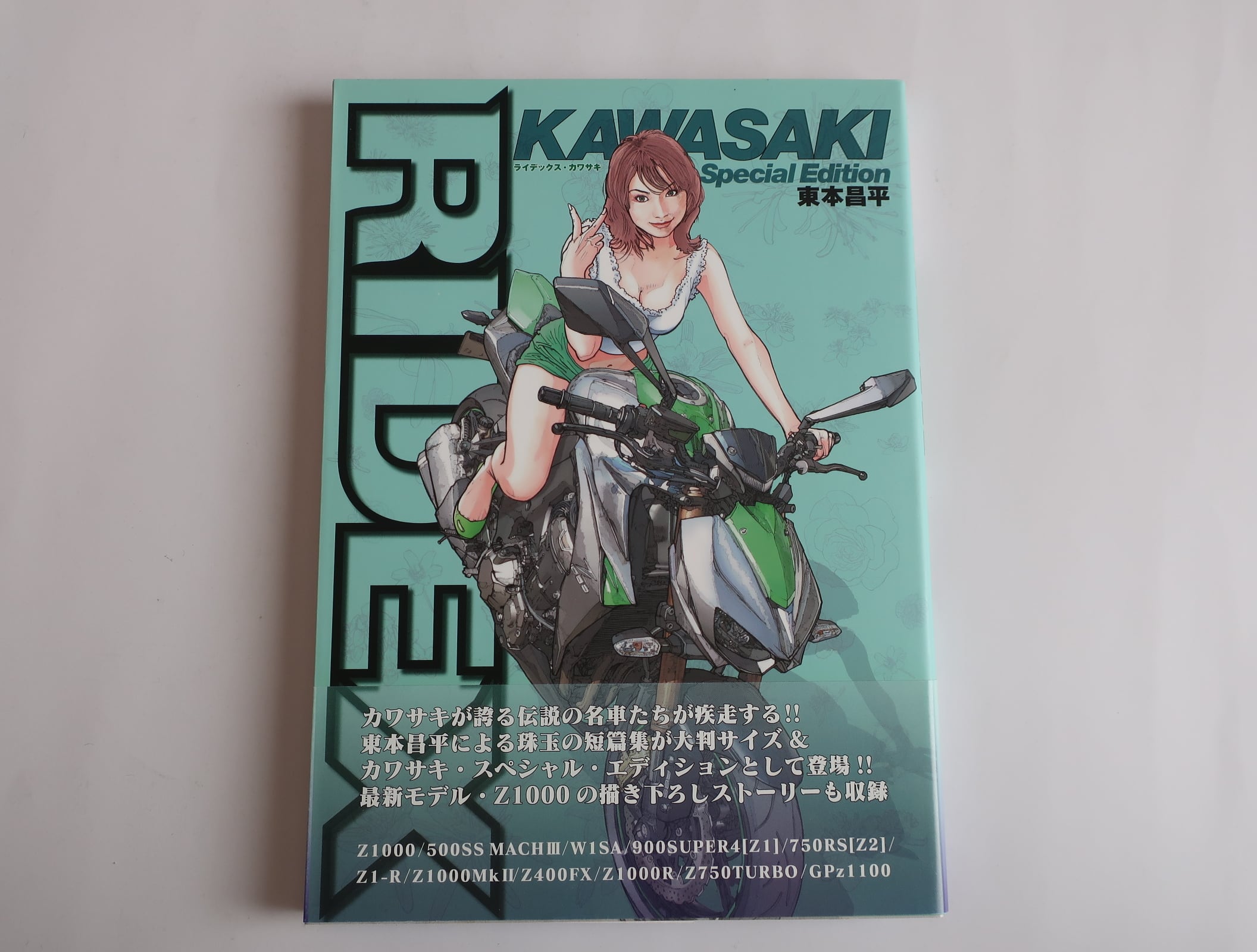 RIDEX KAWASAKI 東本昌平 モーターマガジンムック | オートバイブックス