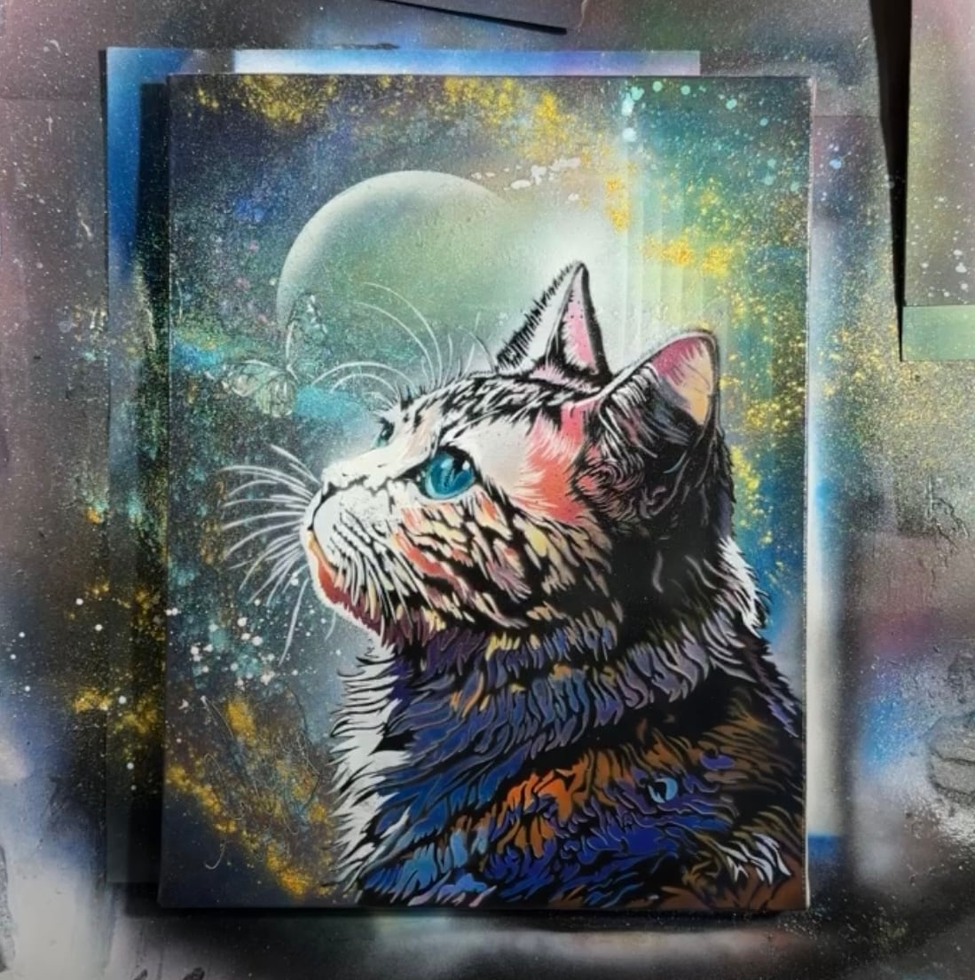 くっきー様用スプレーアートエデン原画 くっきー様用スプレーアート