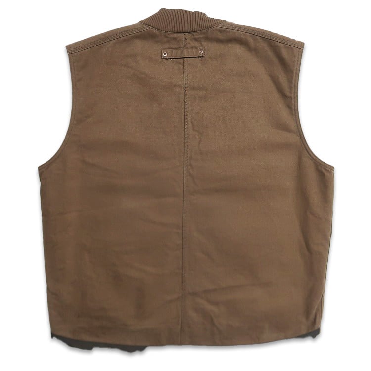 古着 ディッキーズ Dickies ダック ボア ベスト ブラウン 表記：XL