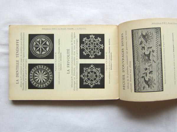 DMC刺繍図案集ALPHABETde la Brodeuseフランスアンティーク | フランス