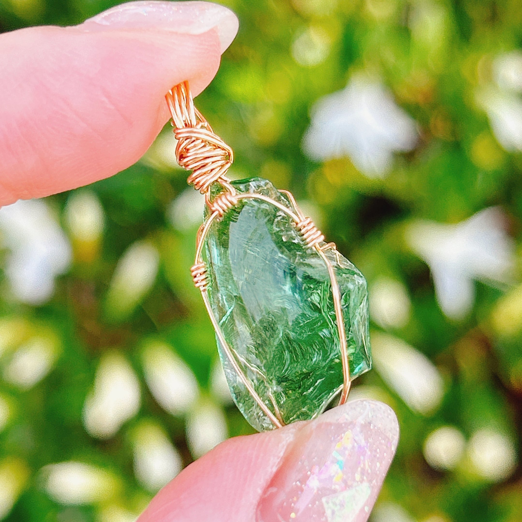 エラネバダ産アンダラクリスタル ☆宝石質～Gem Emerald Sift～ 【世界