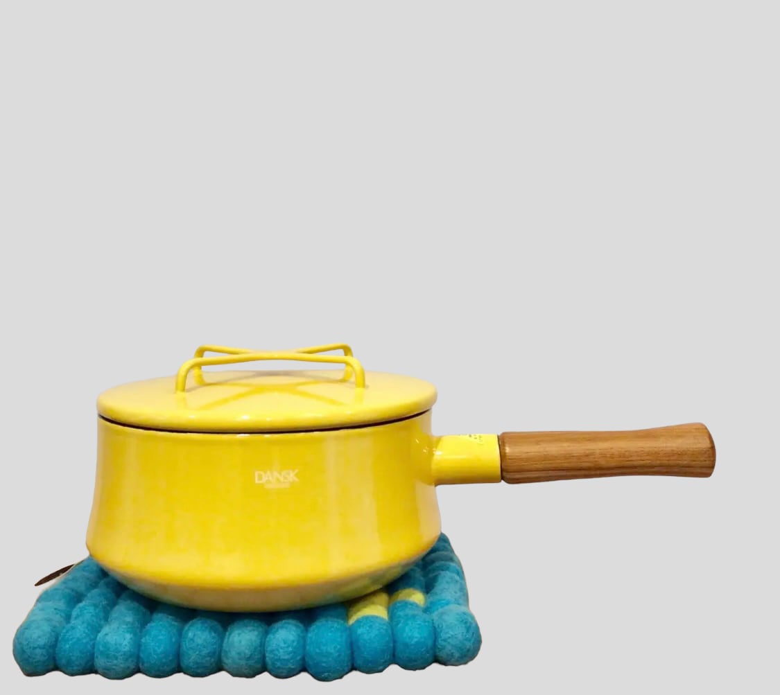 DANSK ダンスク 未使用新品 コベンスタイル 片手鍋 深型 イエロー 楽天