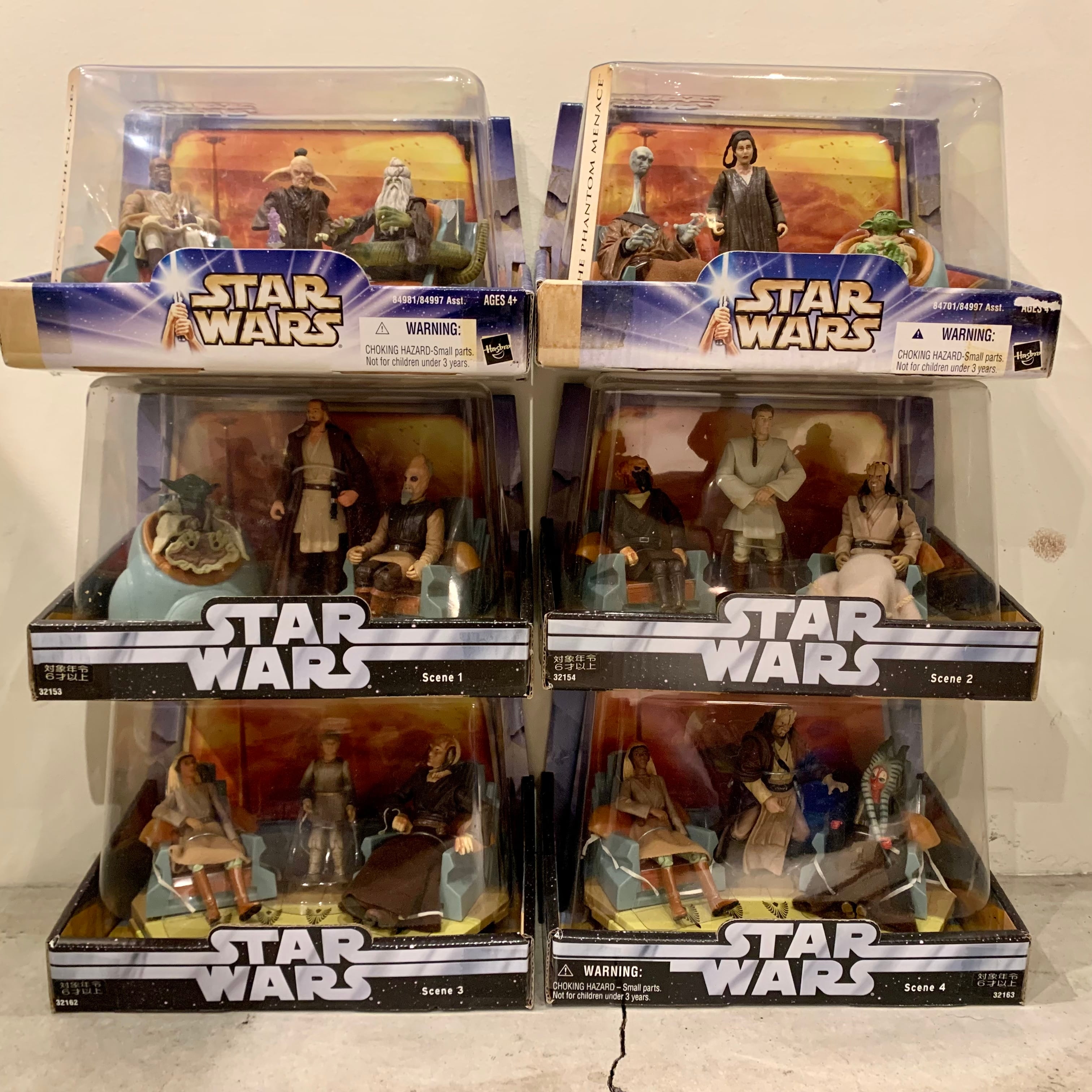 ジェダイ・ハイ・カウンシル 6パックセット】スターウォーズ 3.75