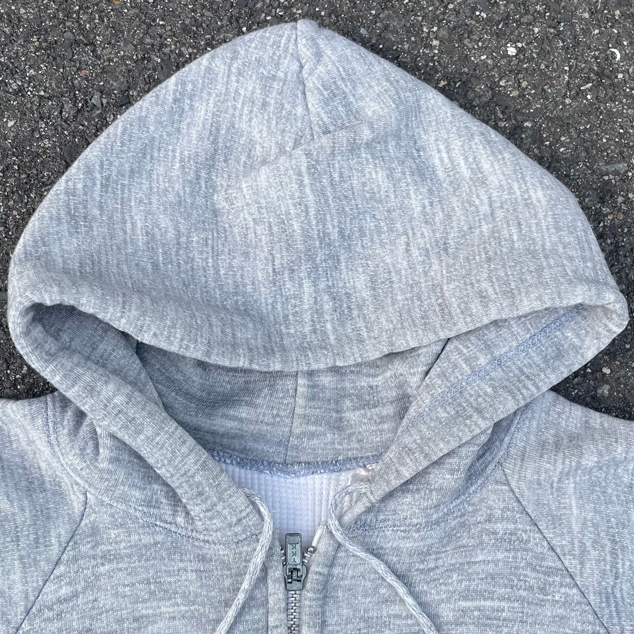 1960's ダブルフェイス ジップパーカー ラグラン 裏サーマル 片爪