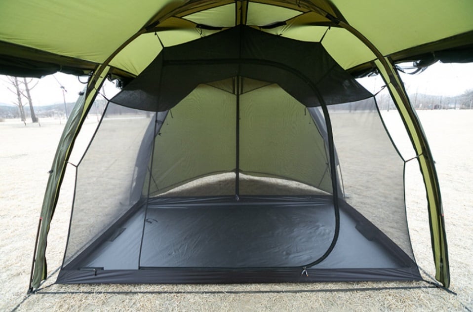 newカラー】V HOUSE M Black /TAN（MINIMAL WORKS ） | outdoor.beans