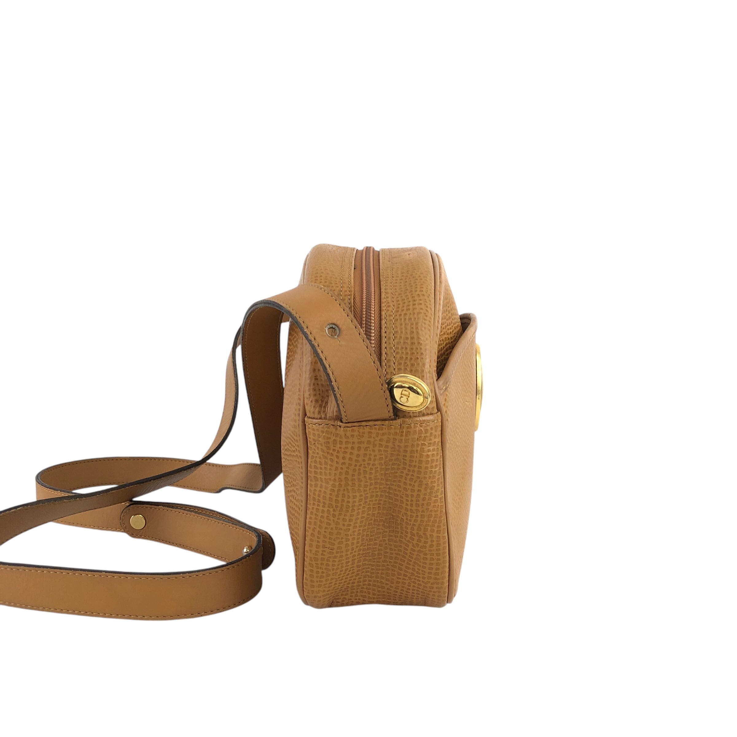 Christian Dior クリスチャン ディオール ショルダーバッグ キャメル