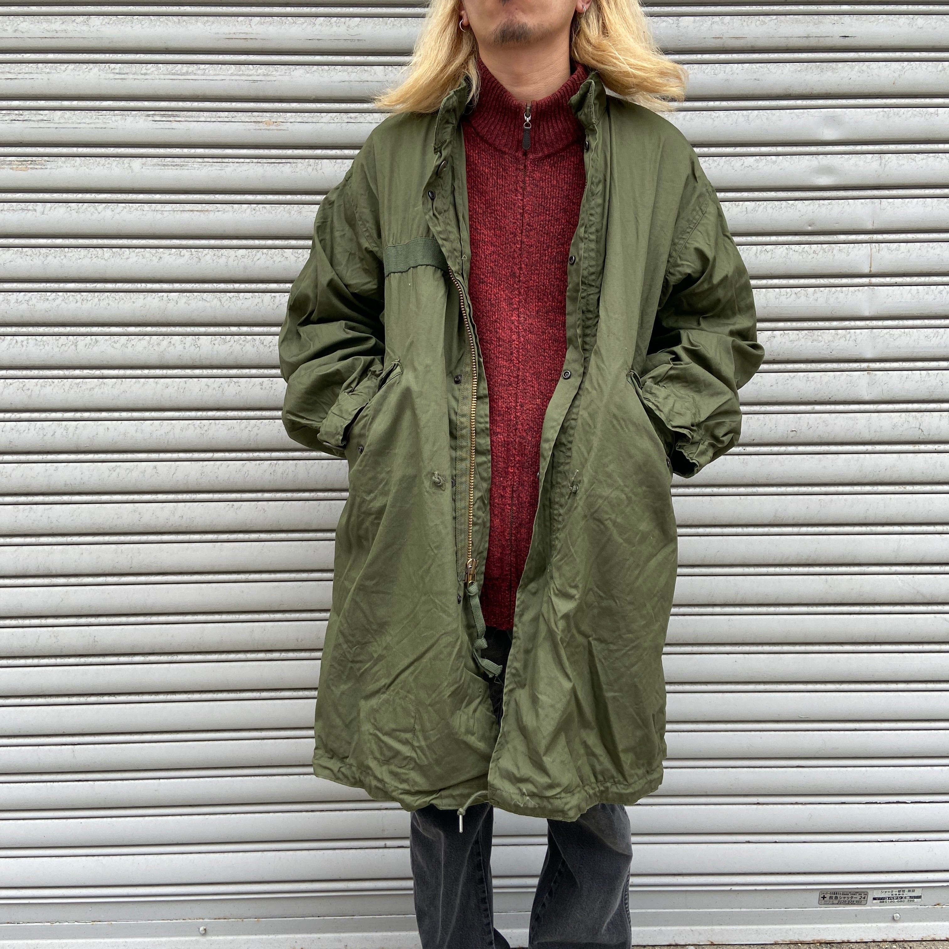 美品 70s USARMY M-65フィッシュテールパーカー モッズコート S | 古着