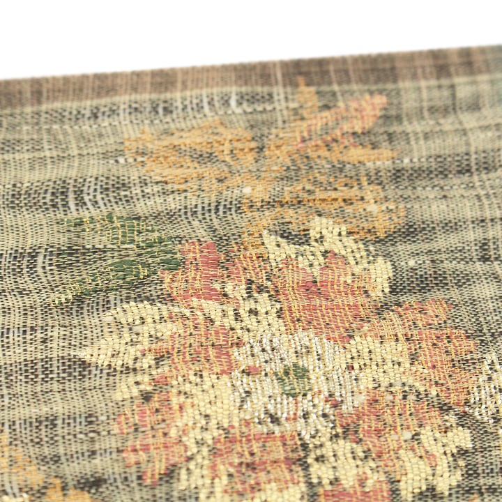 西陣の名門【渡文】 名品【波衣】 単衣にも 美品の【リバーシブル