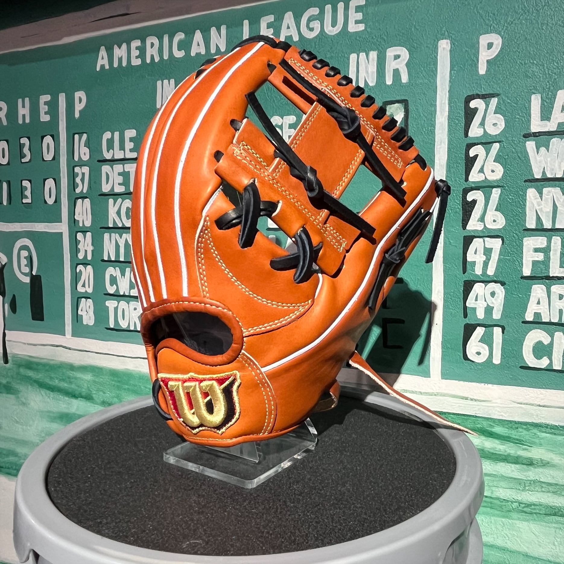 Wilson ウイルソン 軟式グラブ 内野手用 1723 Tオレンジ | フォー