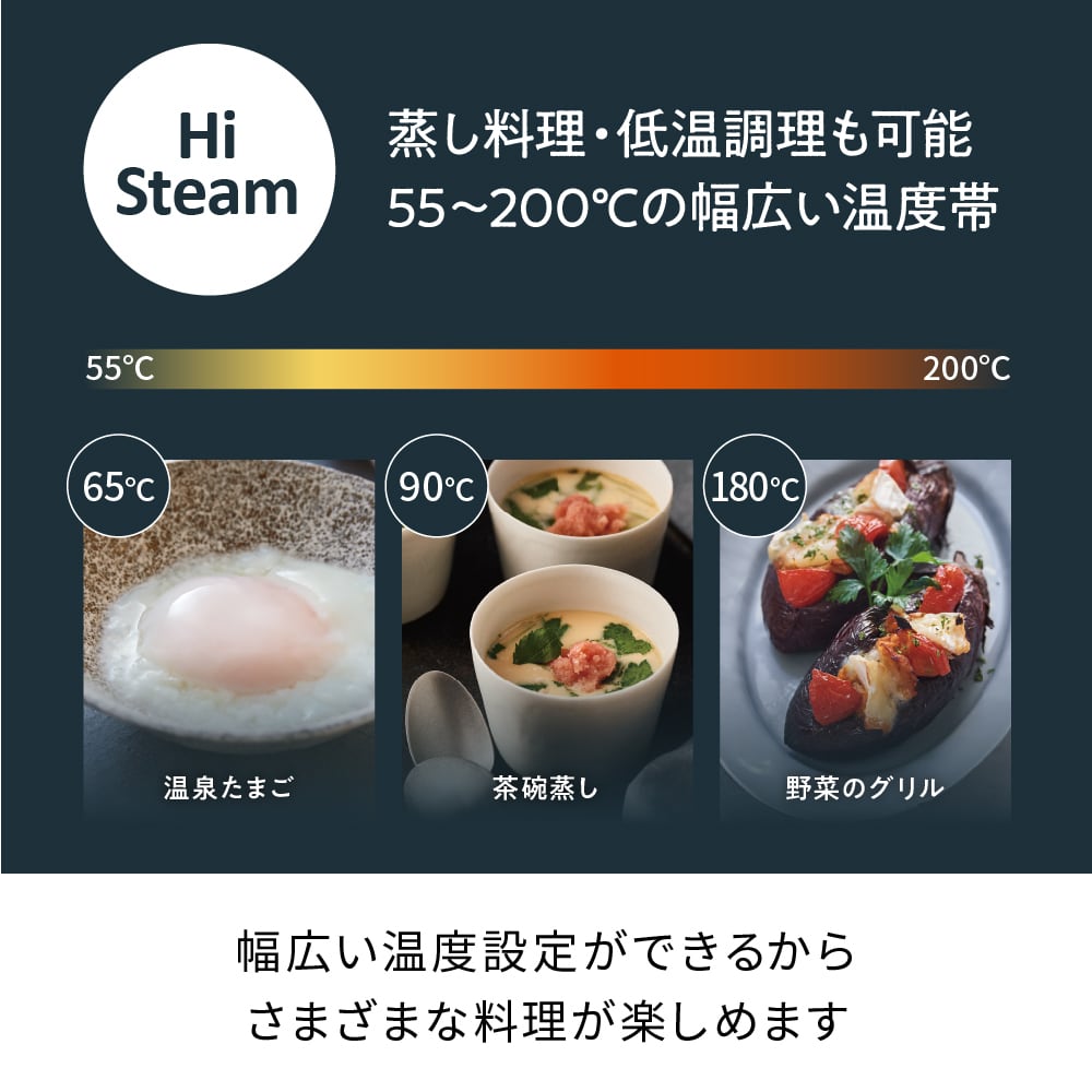 ノベルティ付き】レコルト ハイスチームエアーオーブン / クリーム