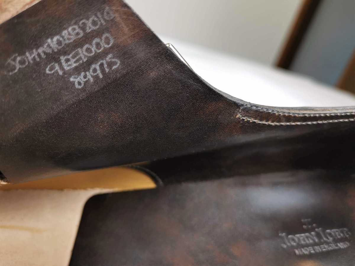 ジョンロブ 2010イヤーモデル 7000ラスト サイズ9EE 専用シューツリー