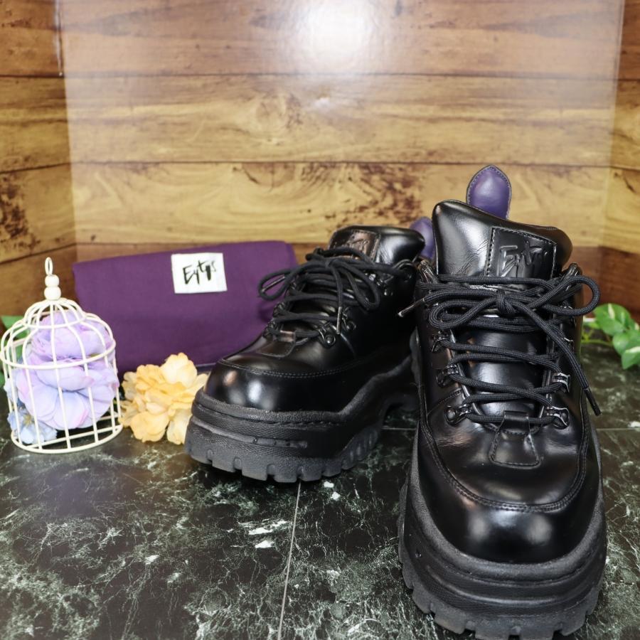 Eytys エンジェルスニーカー メンズ 黒 25.5cm 41 ほぼ未使用