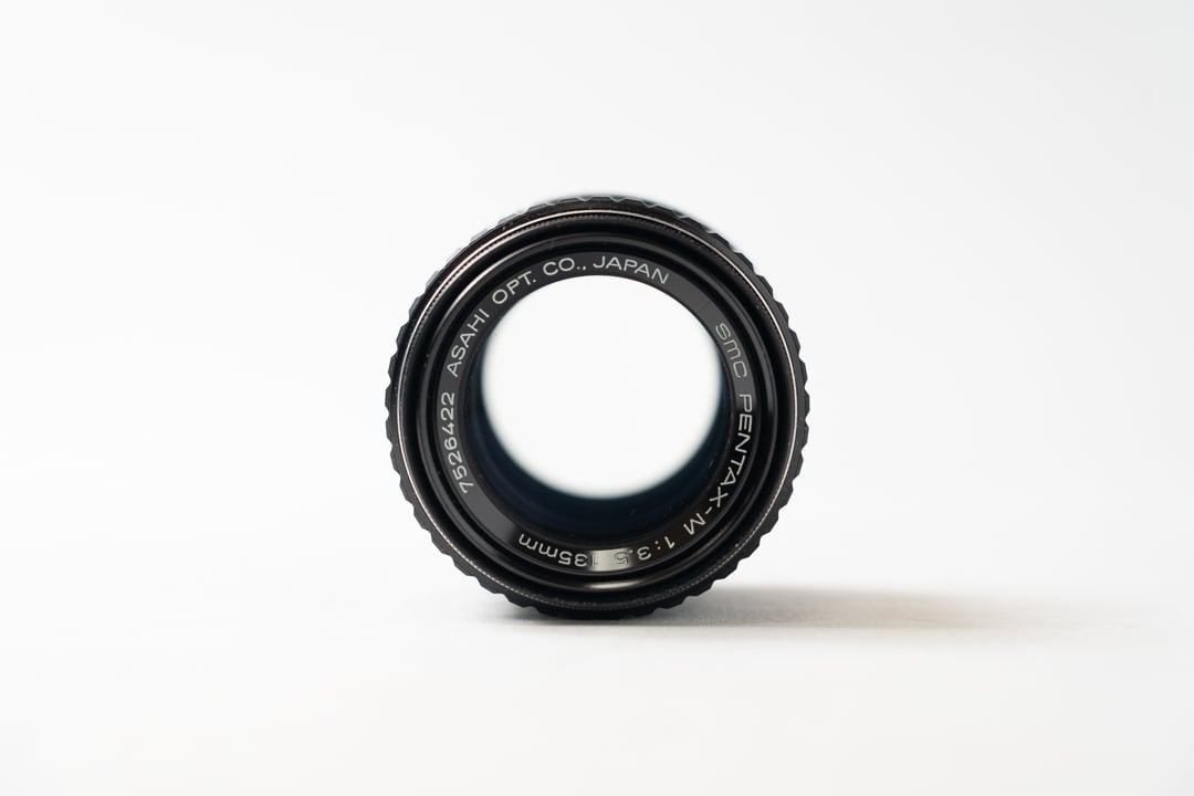 Asahi Opt SMC PENTAX-M 135mm F3.5 前後キャップ付き 【2104J11