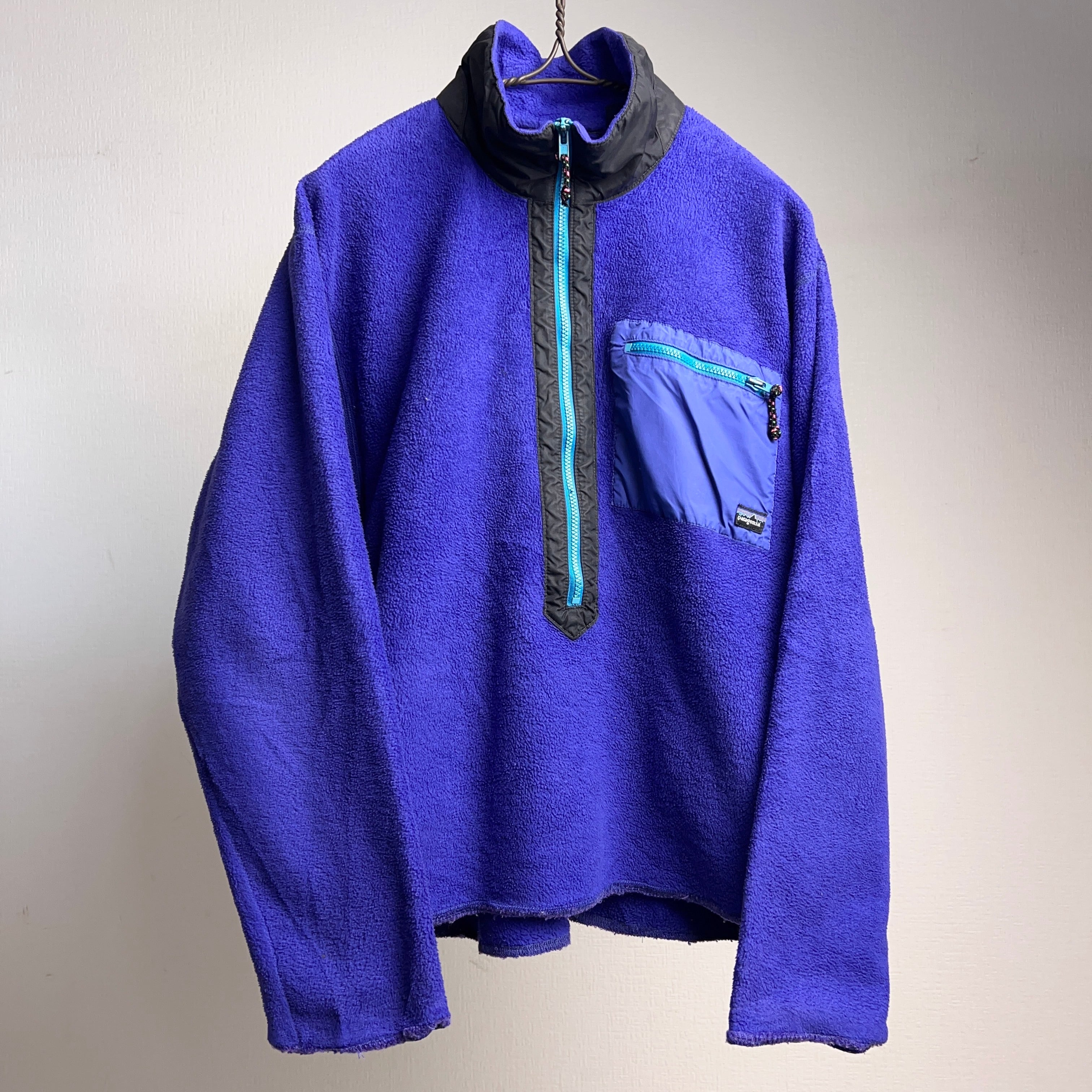 80's~ “Patagonia” Half-zip Fleece USA製 SIZE M 80年代 パタゴニア