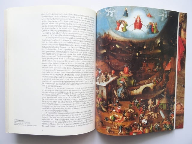 洋書◇ヒエロニムス・ボス画集 作品写真集 本 絵画 天国と地獄の間で