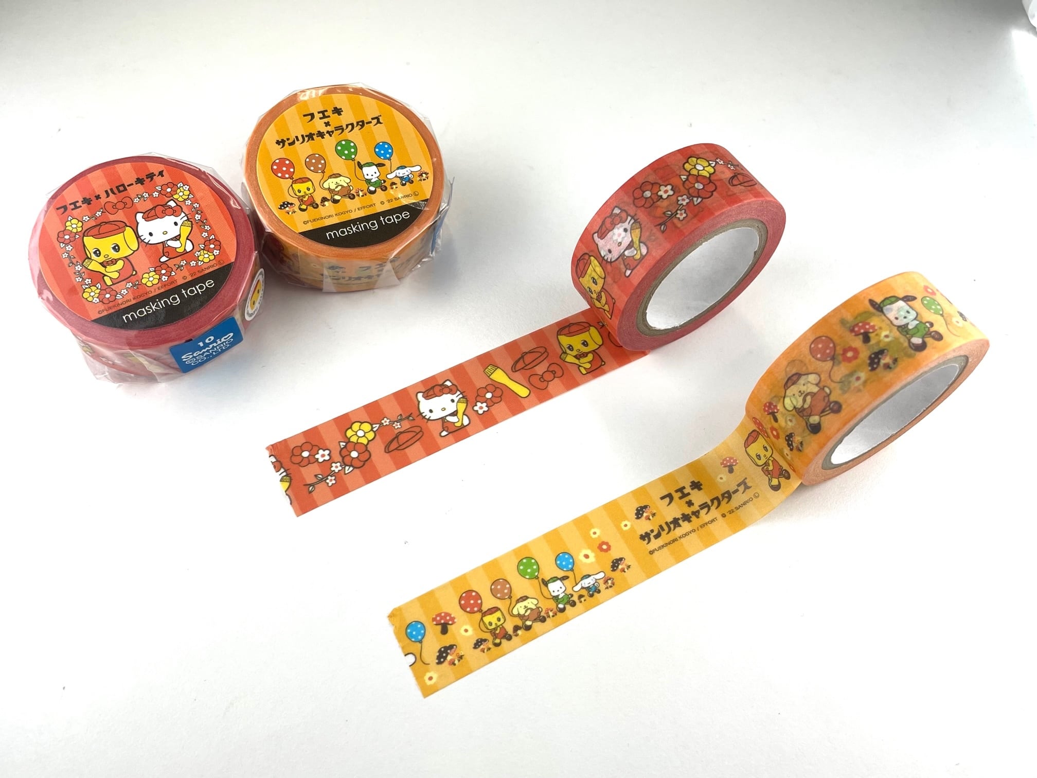 フエキ×サンリオキャラクターズ マスキングテープ | フエキショップ