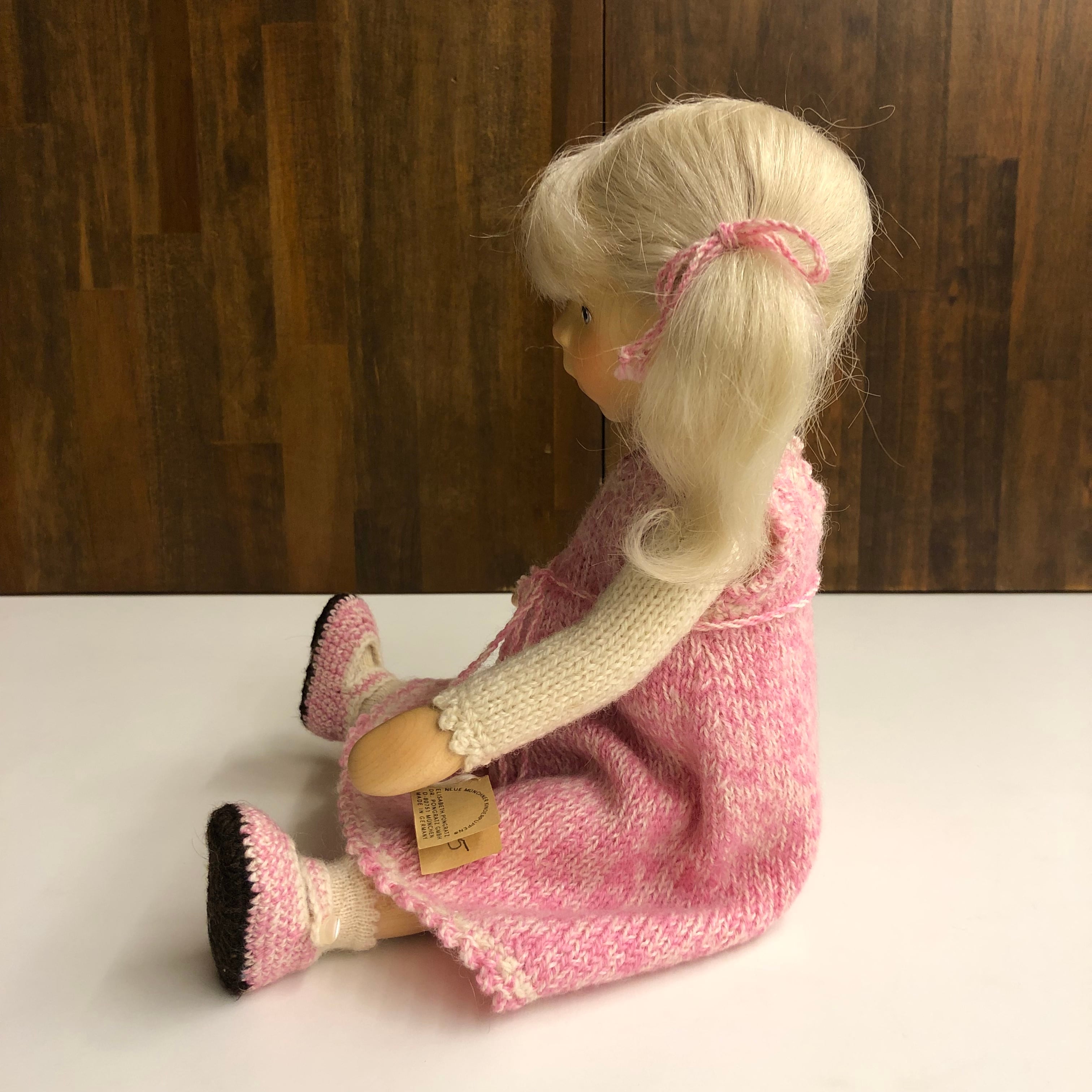 ポングラッツ人形 ピンクのニットの女の子 | wg-anne