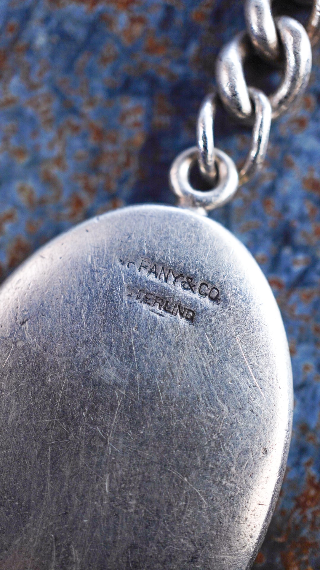 VINTAGE】TIFFANY&Co. ティファニー オーバル チャーム キーリング