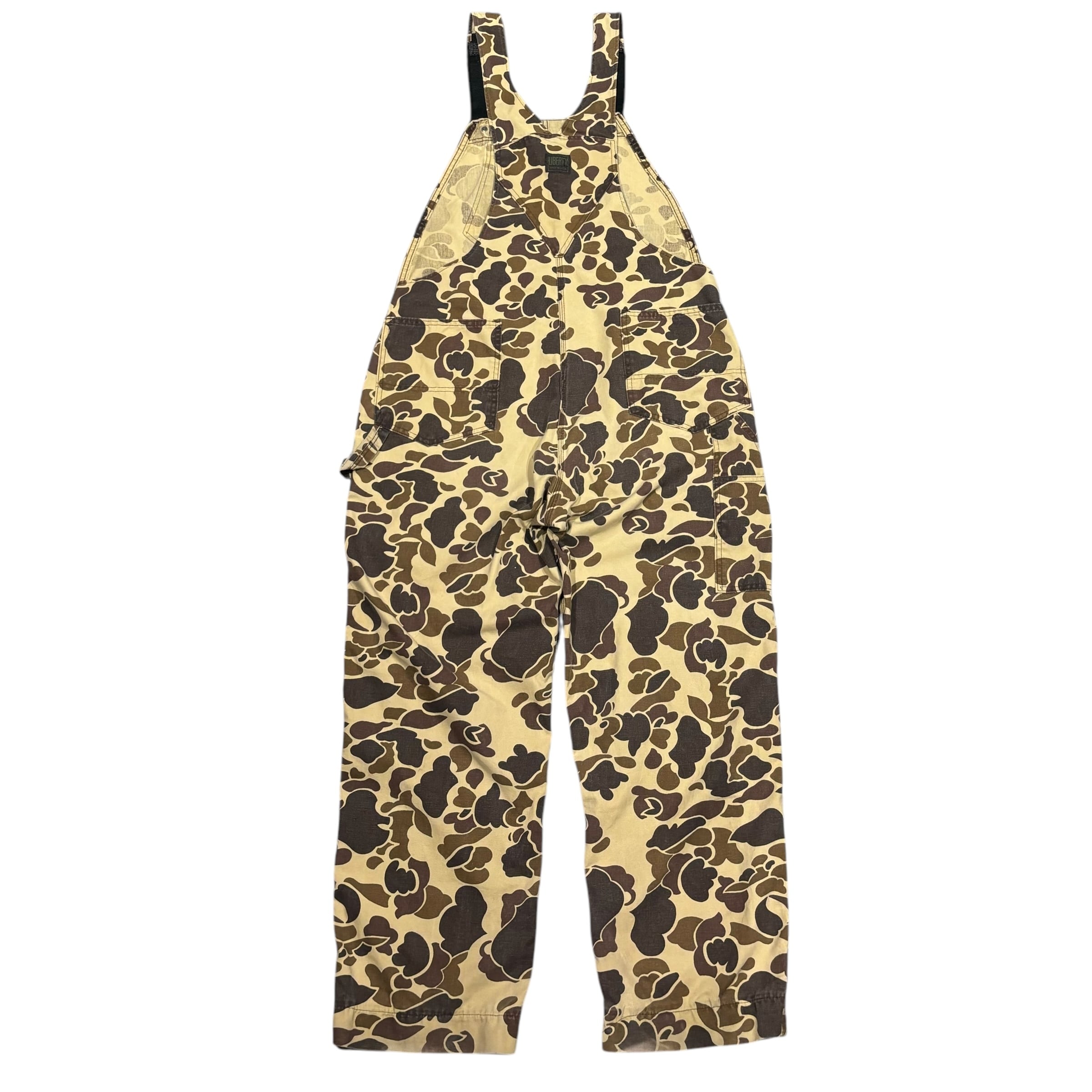 80's USA製 LIBERTY Duck Hunter Camo Overall 42 / リバティ ダック