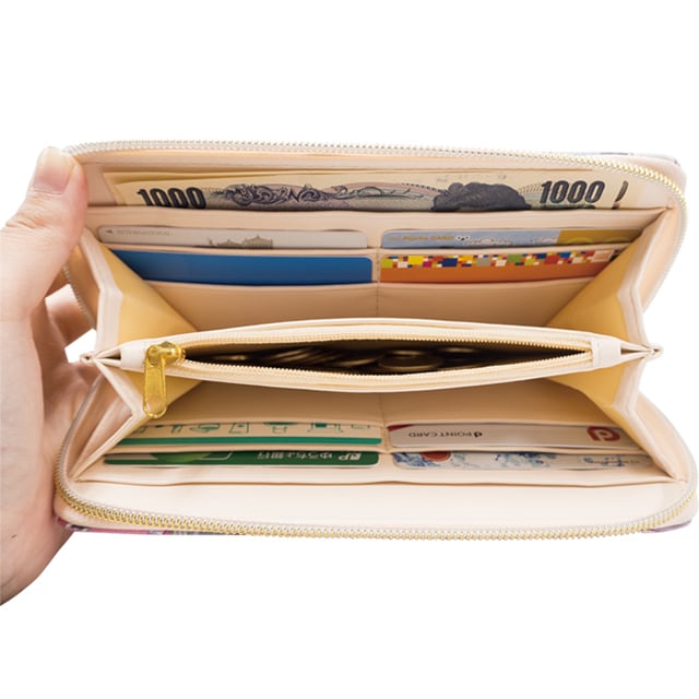 未開封レア品！ べべ逃走中 本革製財布 リニューアル版 まどマギ展