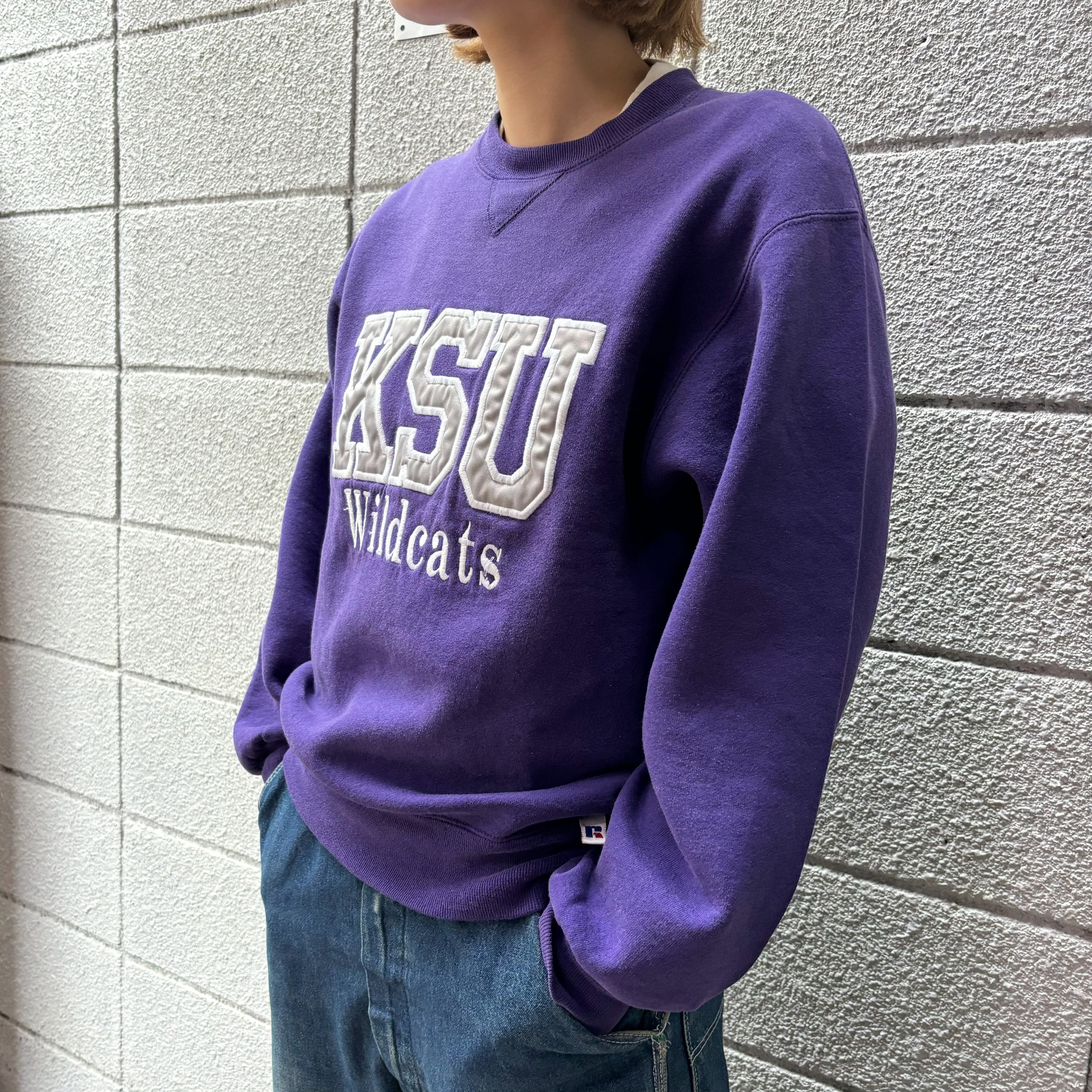 90's USA製 RUSSEL ATHLETIC “KSU Wildcats