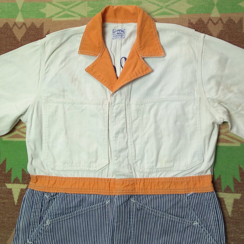 50s GO-PFOR Ohleen Milkman Coveralls （40） | Wonder Wear