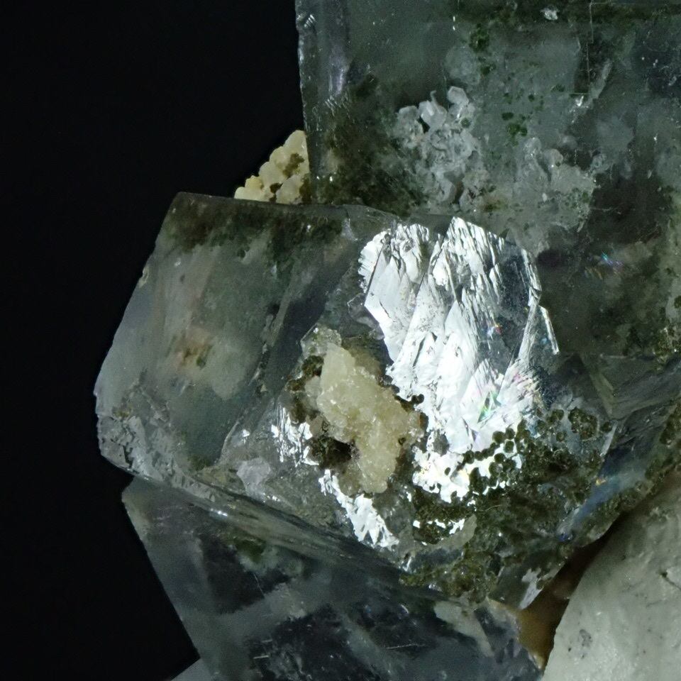 フローライト 中国 湖南省 ヤオガンシャン産 蛍石 XOP521