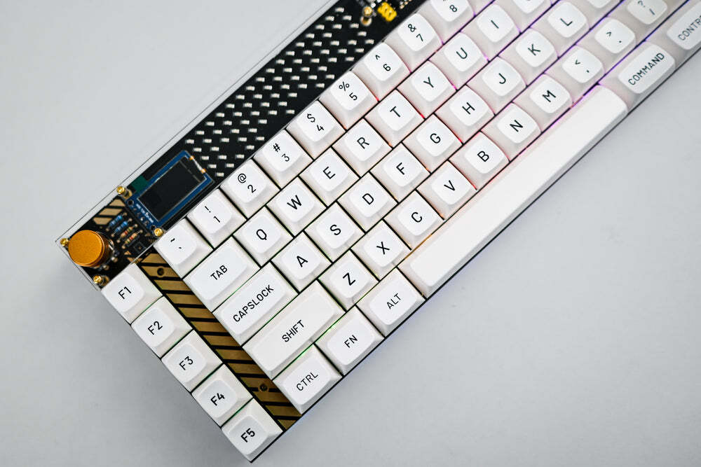 完成品】Lelelab Y2K 76 x MT3 Black on White | Keyboarders