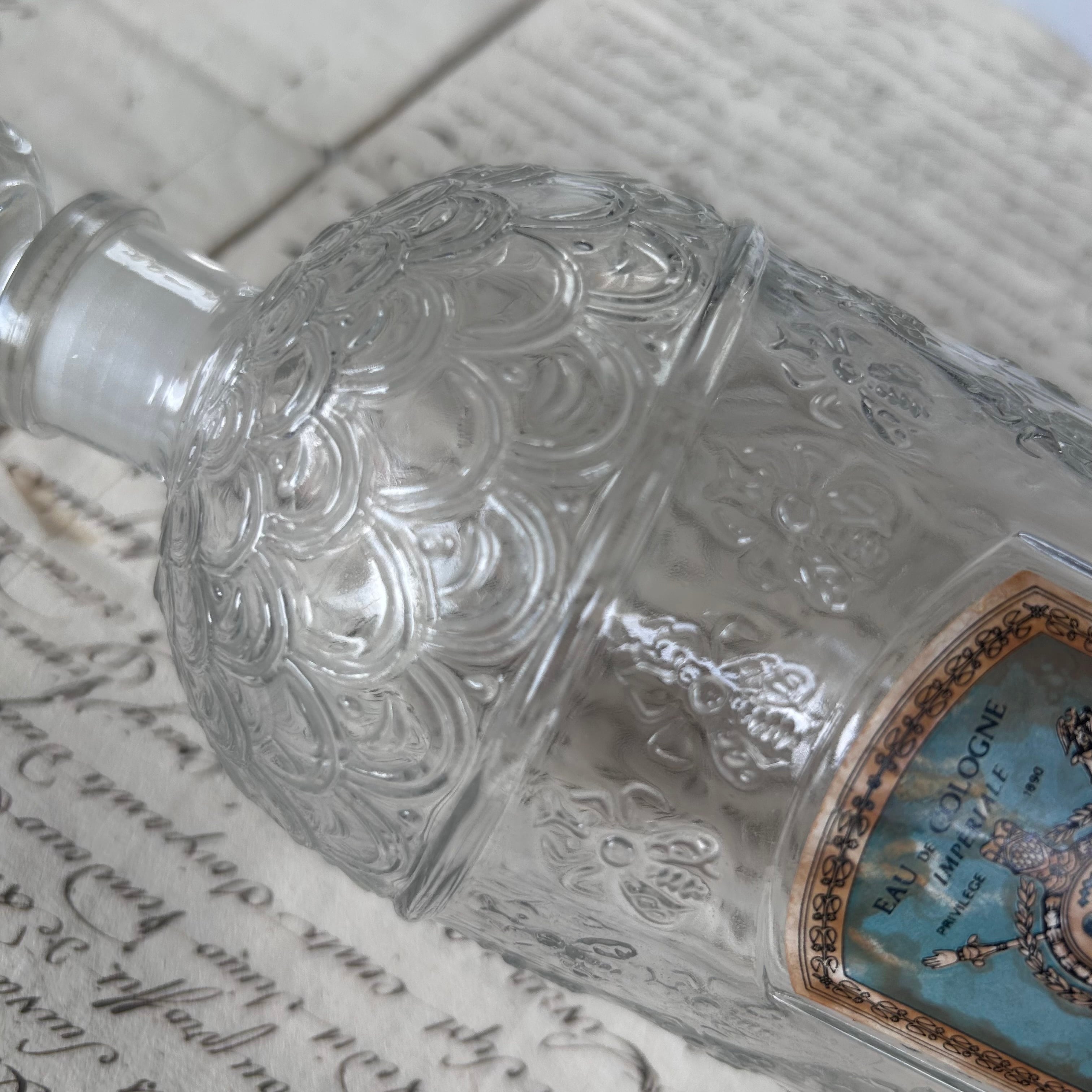 フランスアンティーク】 ゲラン 香水瓶 ガラスボトル | ｱﾝﾃｨｰｸ ﾎﾞﾝﾇ ｼｬﾝｽ