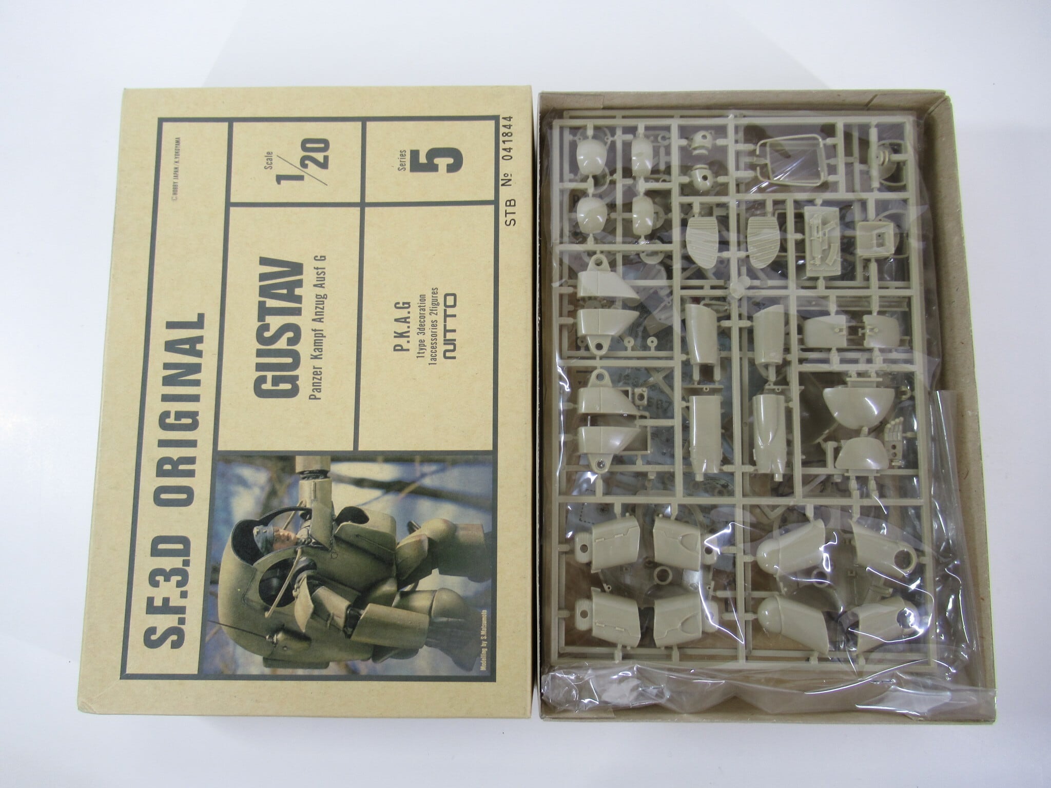 Gustav - SF3D / Ma.K. - Nitto 1/20 Plastic Model Kit #5 #041844