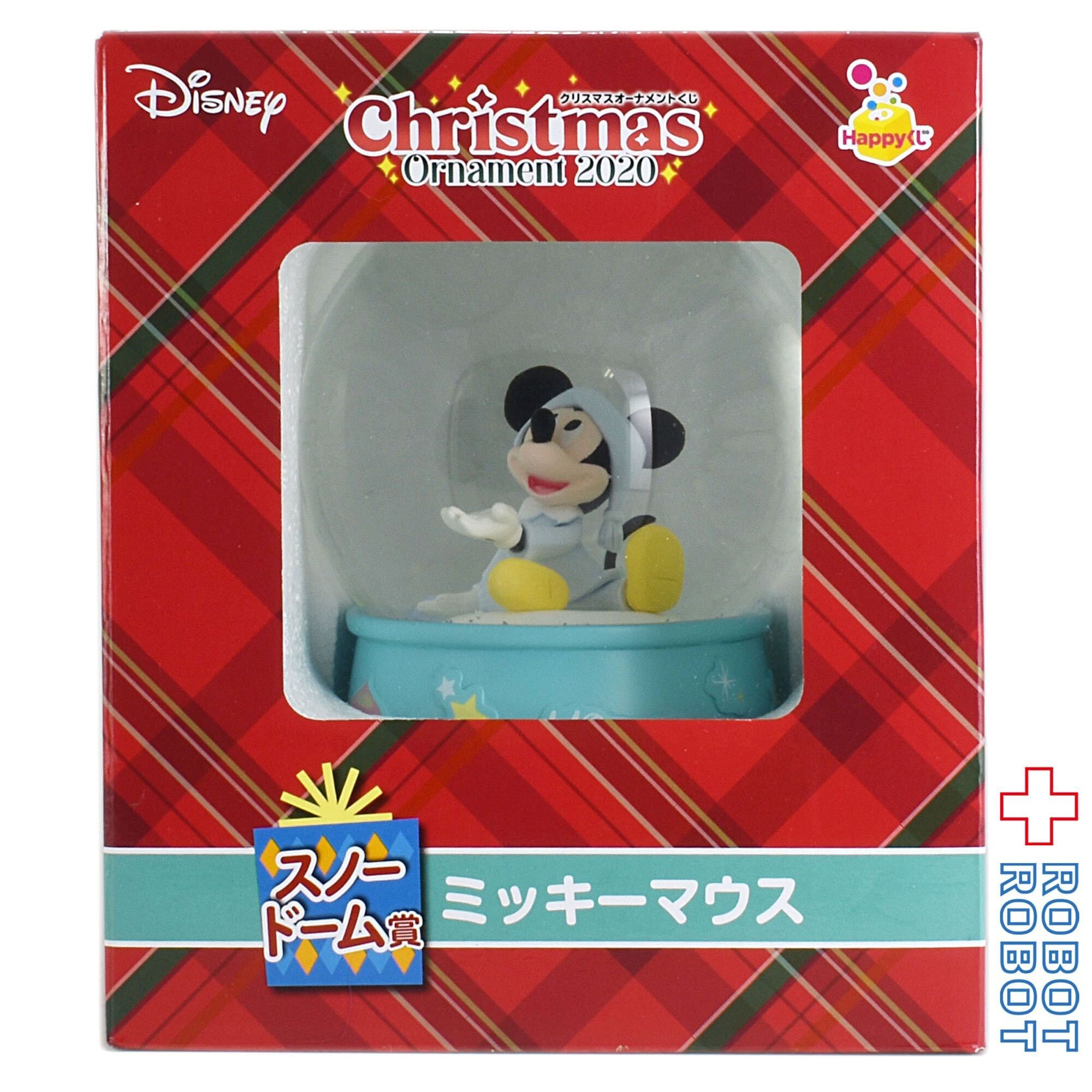 Happyくじ DISNEYクリスマスオーナメント2020 スノードーム賞 ミッキー