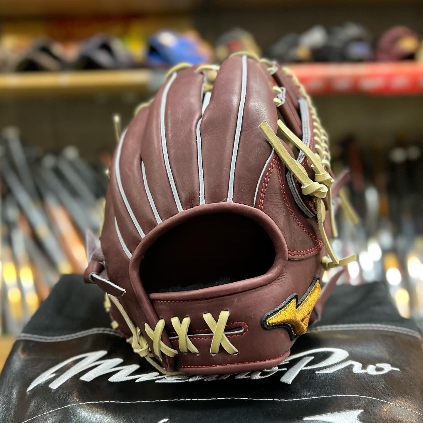 ミズノプロ 一般硬式グラブ 波賀ジャパン 内野手用 | 富士ベースボール