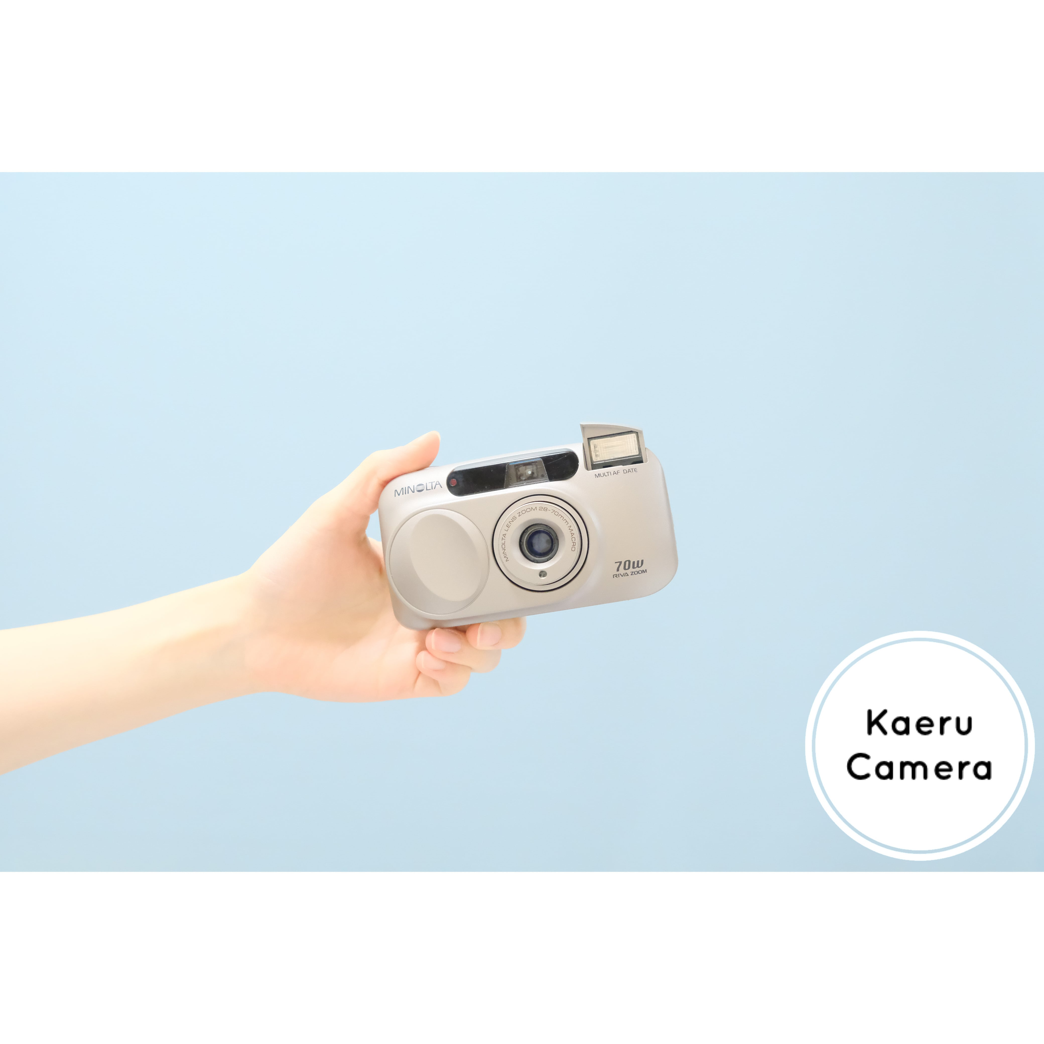MINOLTA RIVA ZOOM 70W フィルムカメラ | kaerucameraOnlineshop