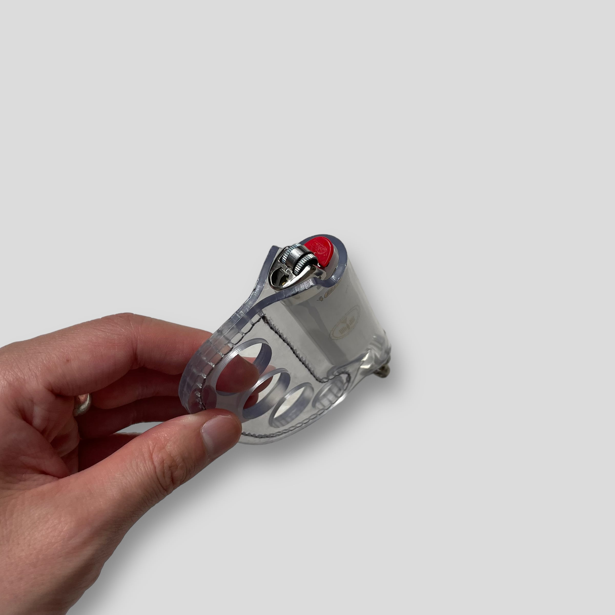 blackmeans Knuckle Lighter Case (CLEAR) | HEIGHTS Online Store